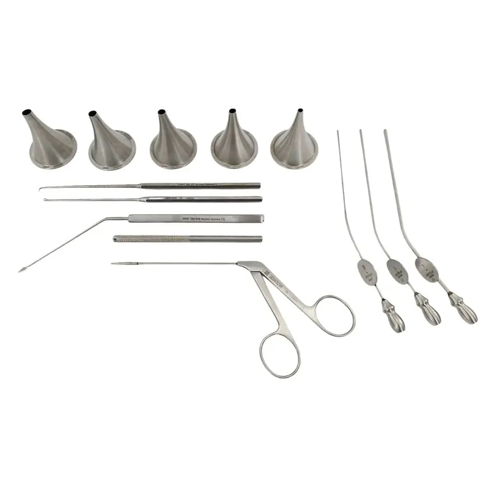 ENT Otology Microsurgical Surgical Instrument Set 13-Piece – Jarit Aesculap