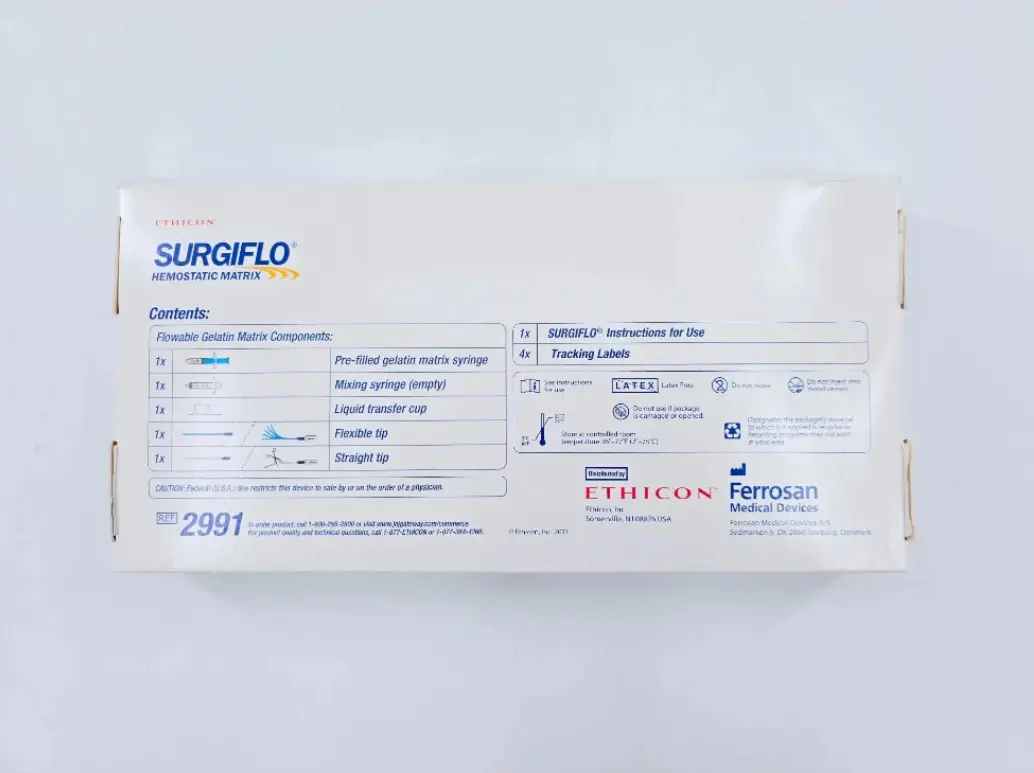 Ethicon 2991 Surgiflo Hemostatic Matrix BX/1 - Image 2