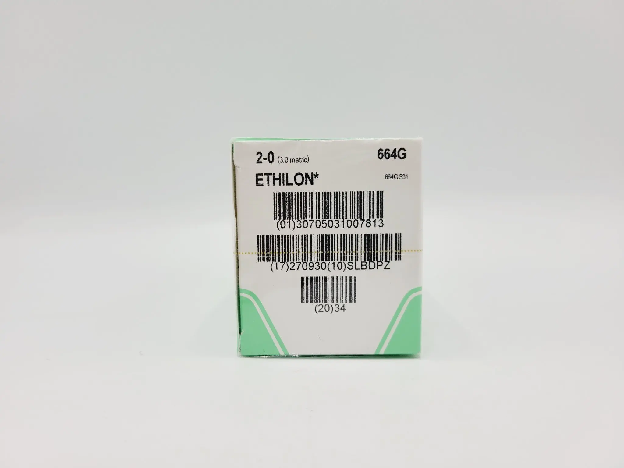 Ethicon 664G 2-0 ETHILON BLACK 1X18" FS BX/12 - Image 2