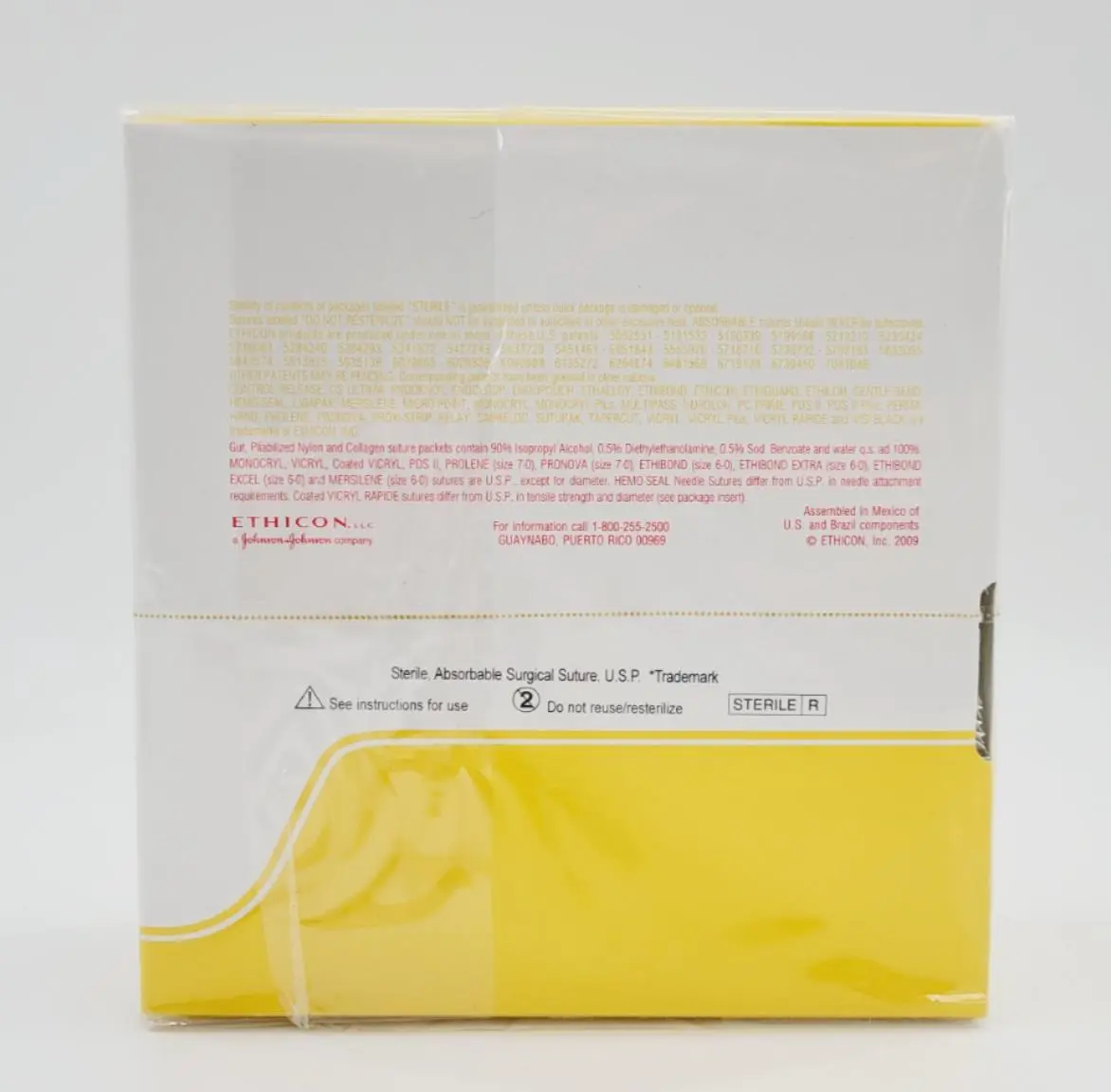 Ethicon G322H 3-0 Plain Gut Yellowish Tan 1 x 27" Box of 36 - Image 2