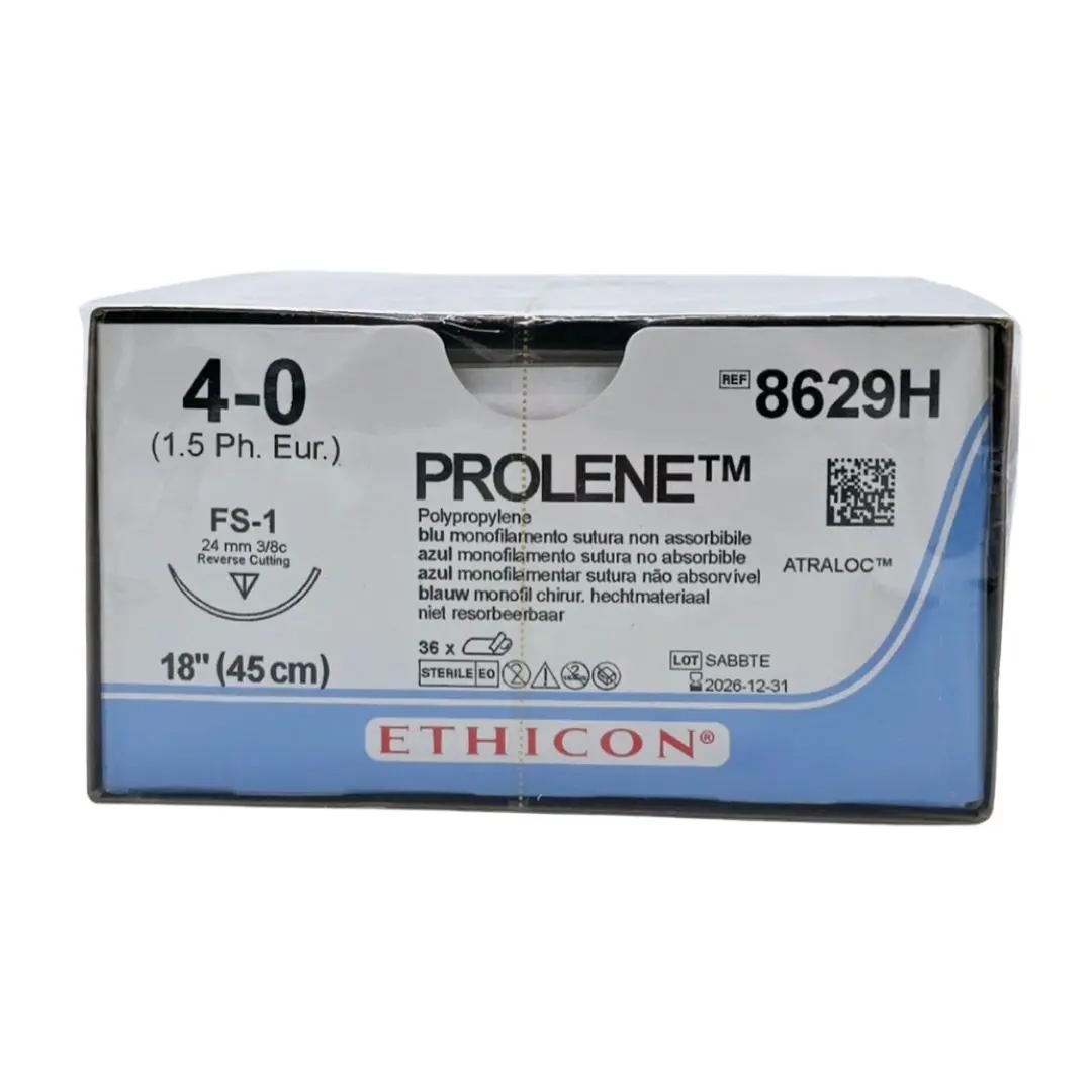 Ethicon 8629H 4-0 PROLENE 1X18" FS-1 Box of 36