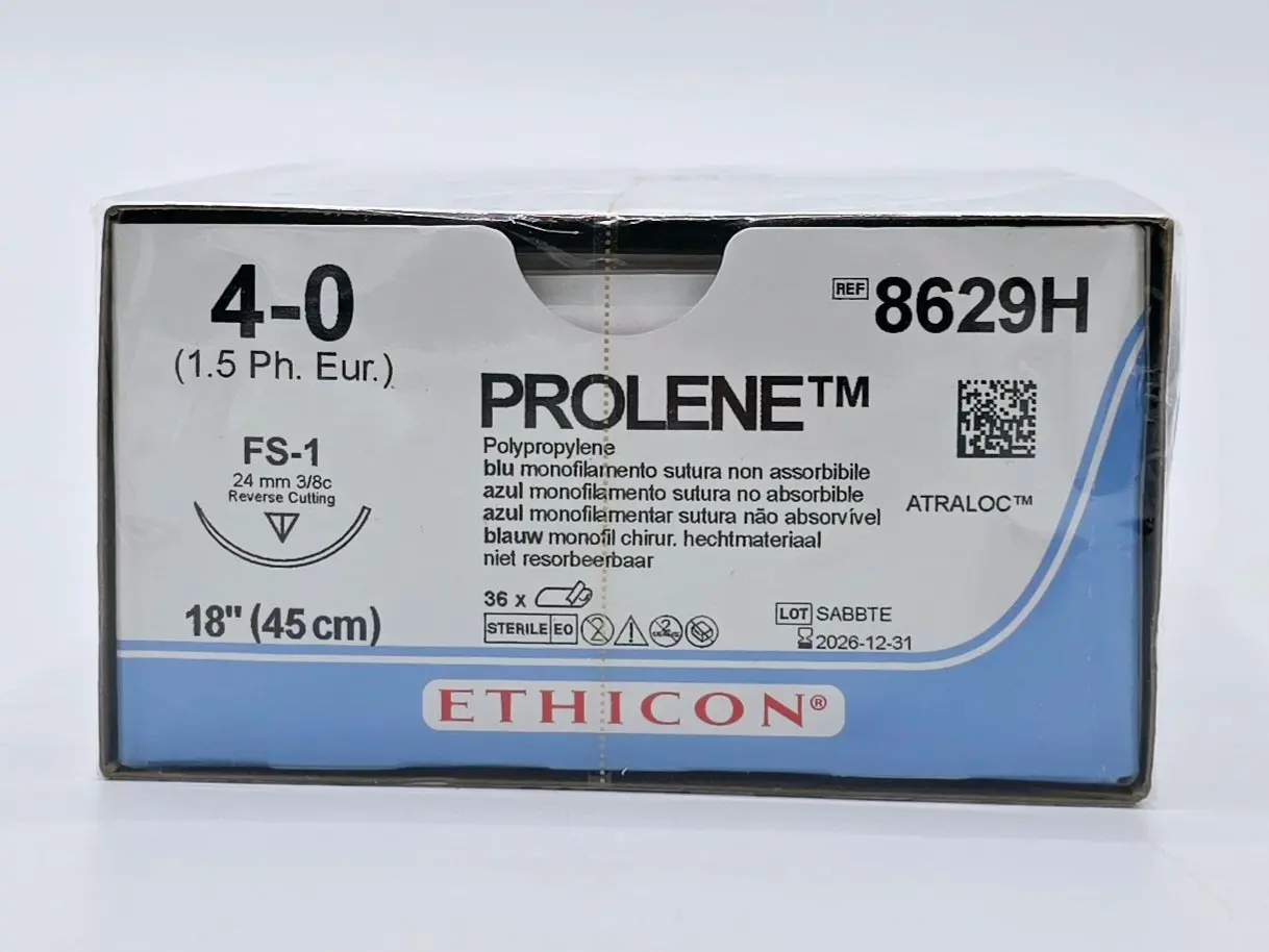 Ethicon 8629H 4-0 PROLENE 1X18" FS-1 Box of 36 - Image 2