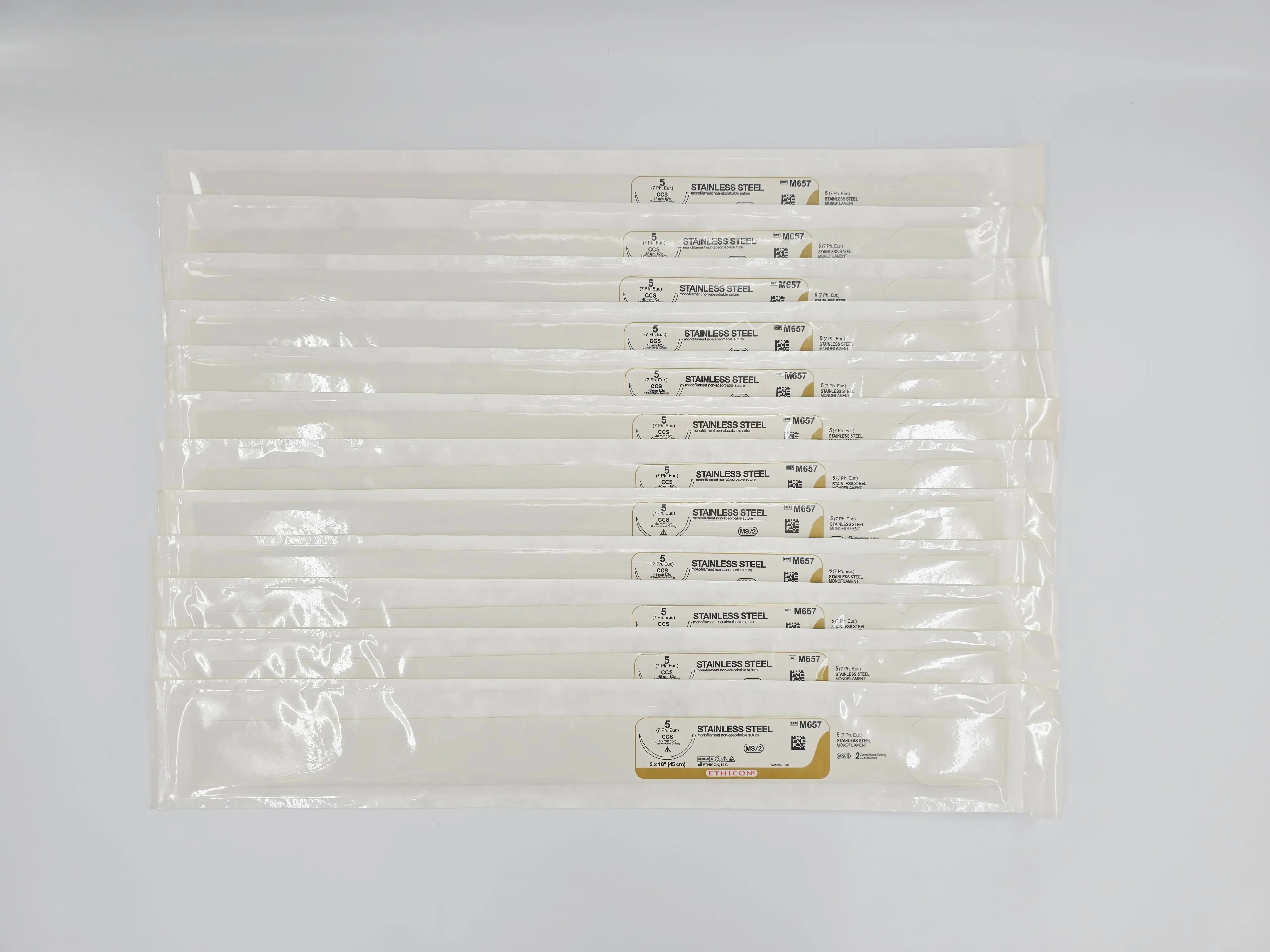 Ethicon M657 5 STAINLESS STEEL 2X18" CCS 48mm MS/2 BX/12 - Image 2