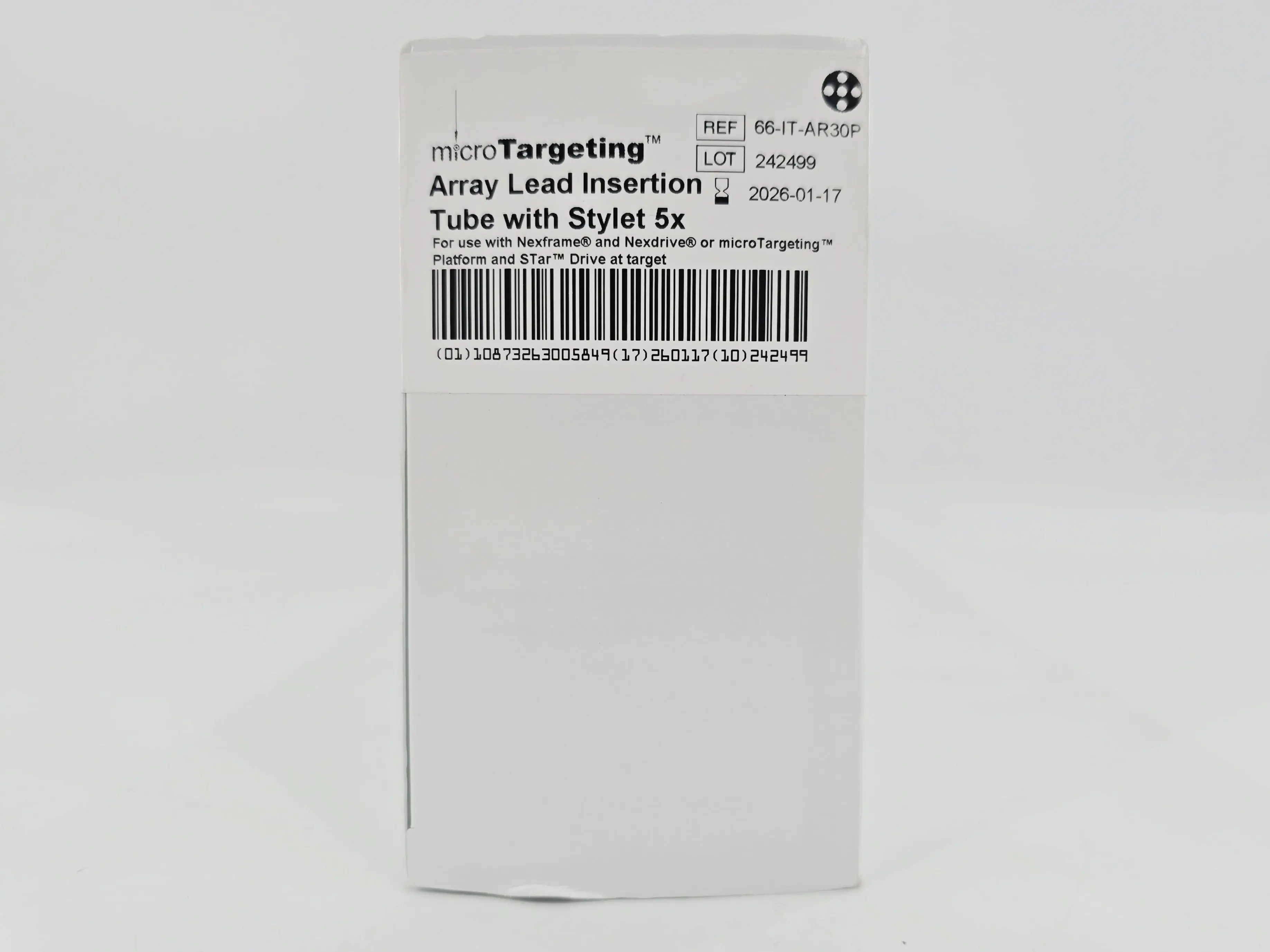 FHC 66-IT-AR30P microTargeting Array Lead Insertion Tube w/ Stylet BX/5 - Image 2