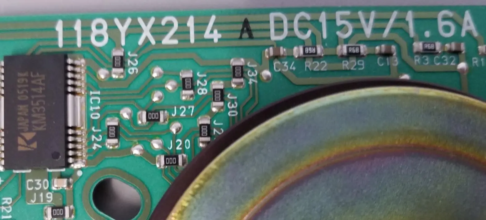 Fujifilm FCR XG1 CR-IR346RU Board Assembly 118YX214 – Used - Image 4