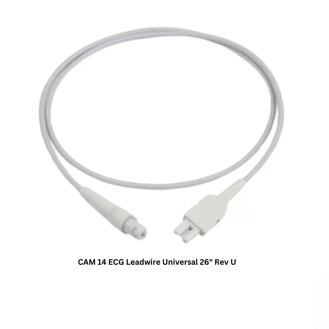 GE 2001925-005 CAM Universal 26" ECG Leadwire Twin Pin Without Adapters – New