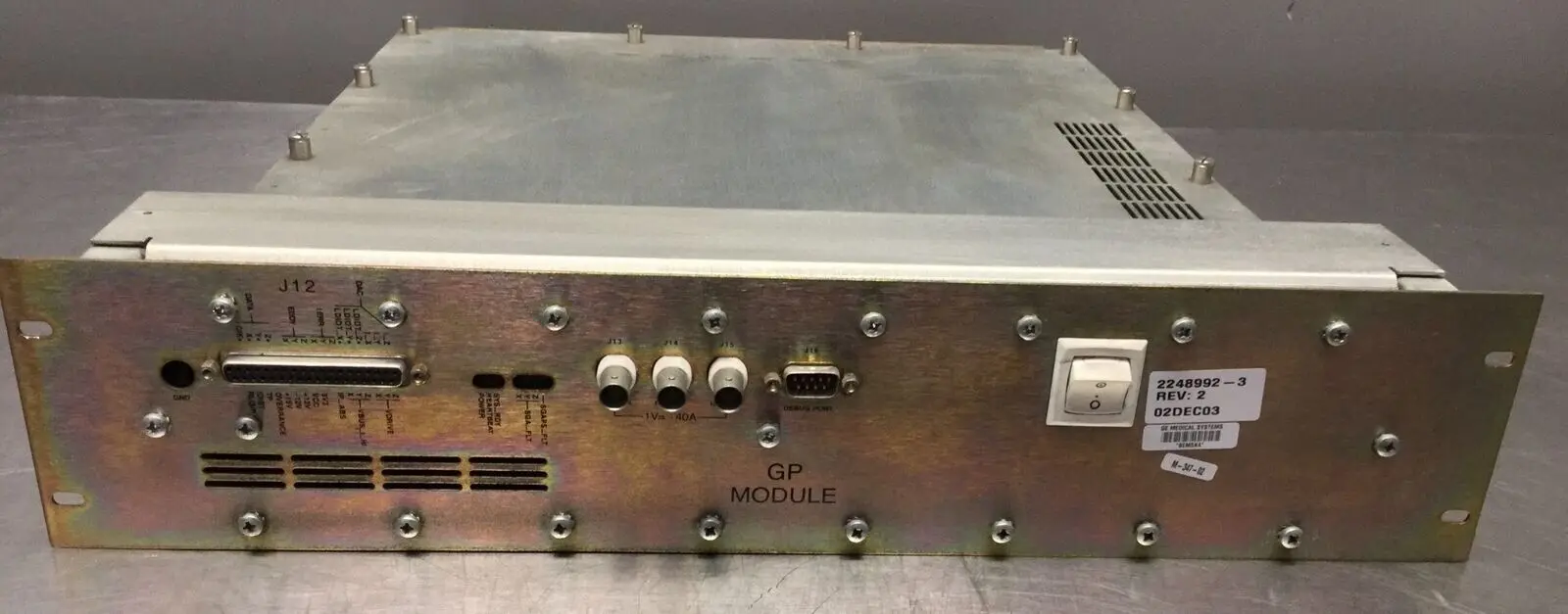 GE 2248992-3 Signa 1.5T Rev 2 MRI GP2 Assembly Module - Image 2
