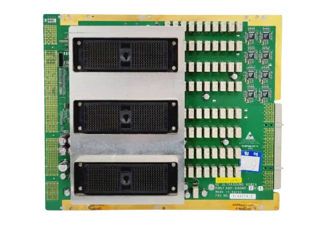 GE 5140497-2 Rev 1 Ultrasound P3RLY Assembly Board