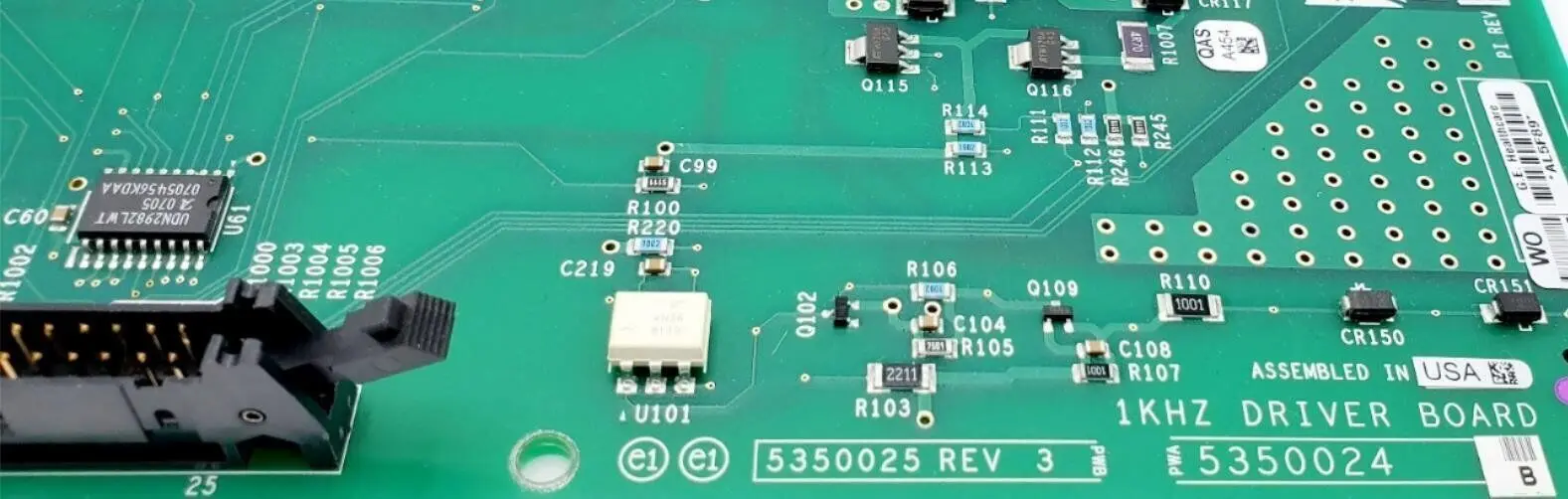GE 5350025 Rev 3 AMX 4 Plus Portable X-Ray 1KHZ Driver Assembly Board - Image 4