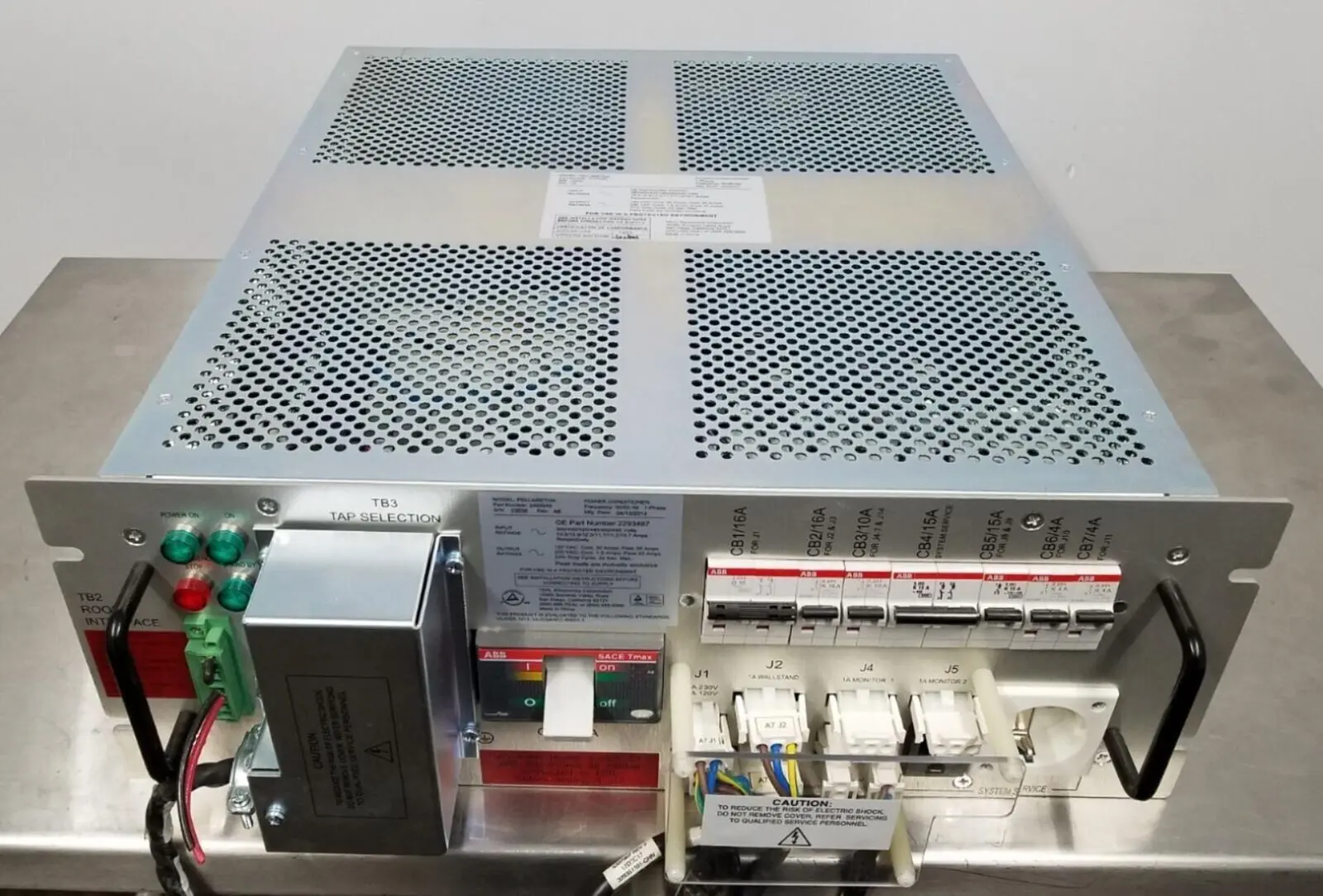 GE Discovery System Cabinet XR656 Power Conditioner 2400049 - Image 3