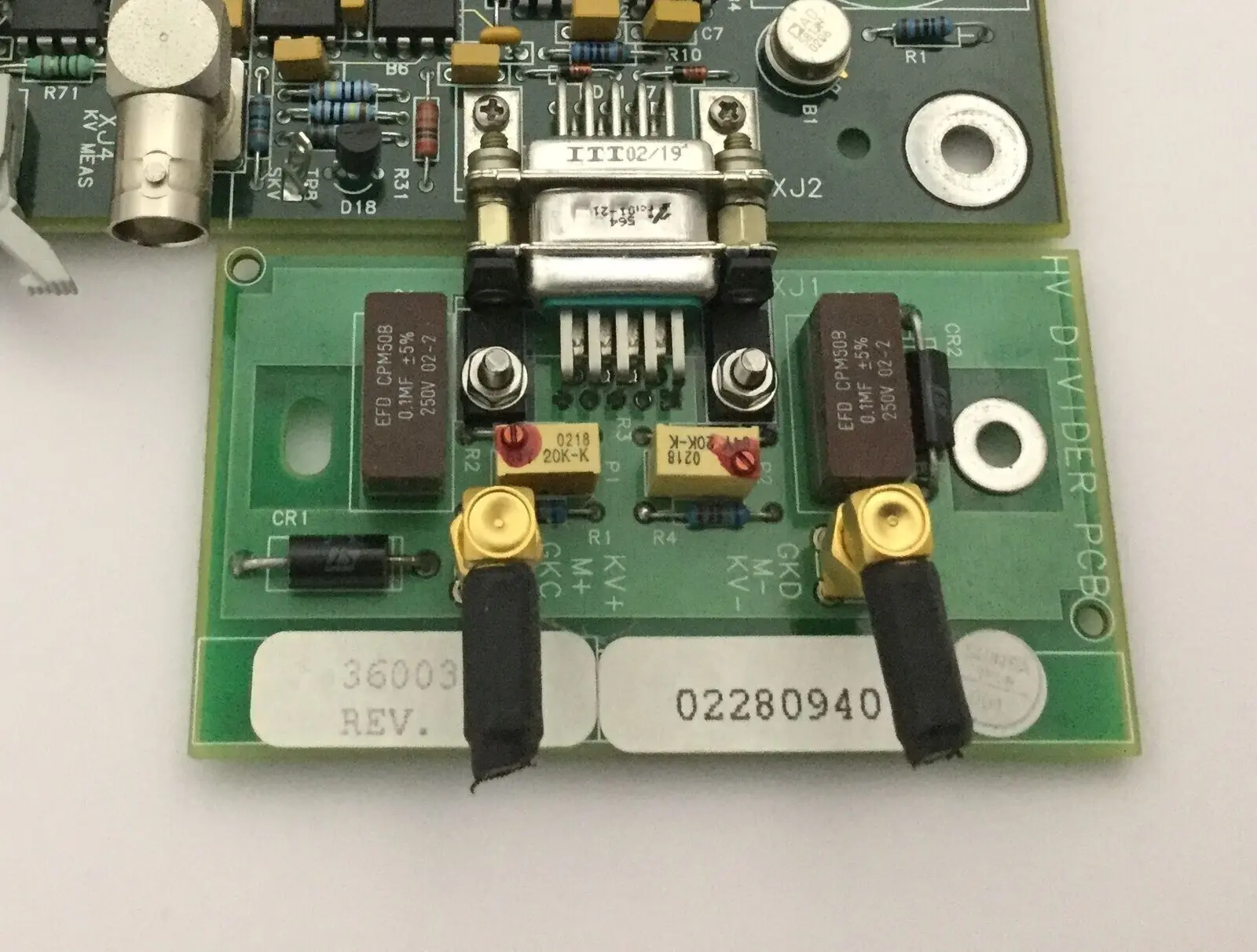 GE Innova 2000 Cath-Lab 2164152 Rev 003 Measure and Commutation Board – Used - Image 3