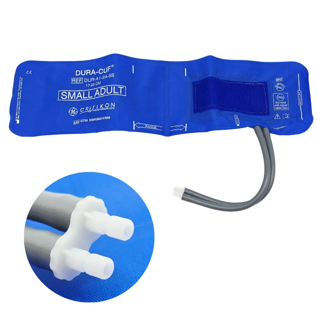GE Medical Critikon DUR-A1-2A-5S Small Adult Blood Pressure Cuff (New) Box of 5