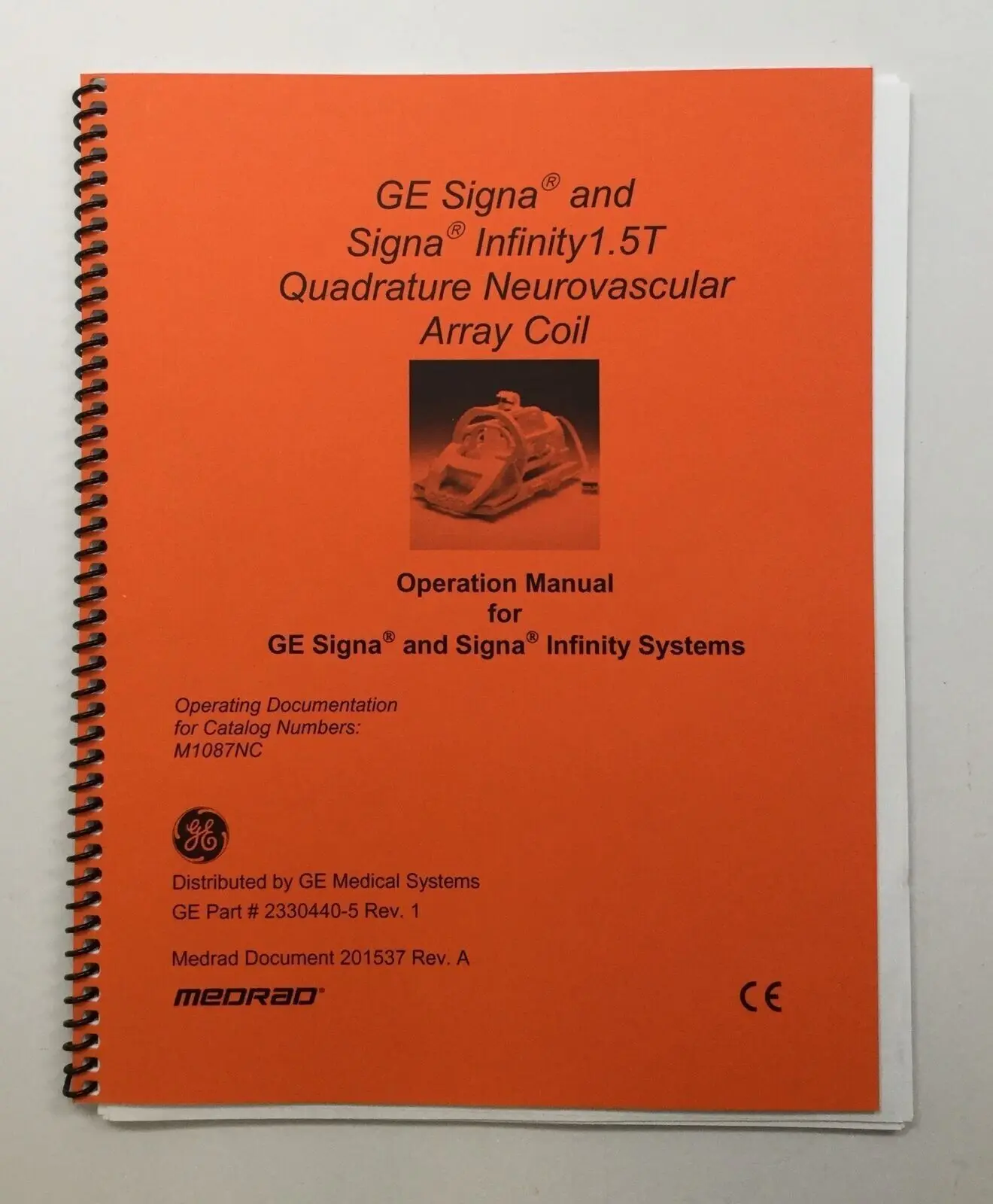 GE Medrad 2330440-2 Signa 1.5T Neurovascular Array MRI Coil Certified - Image 6