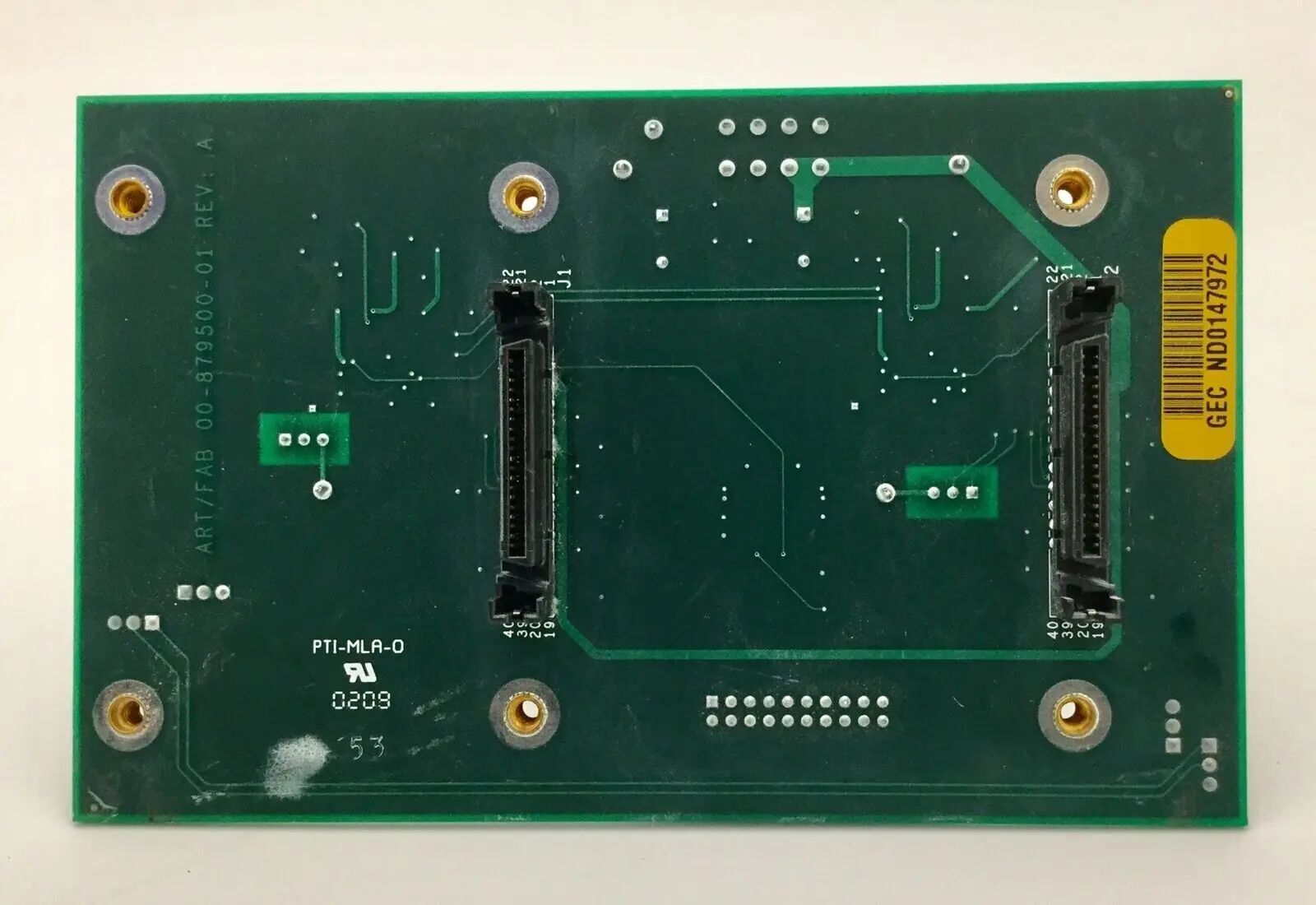 GE OEC 00-879501 Miniview 6800 C-Arm Disk Back Plane Board - Image 4