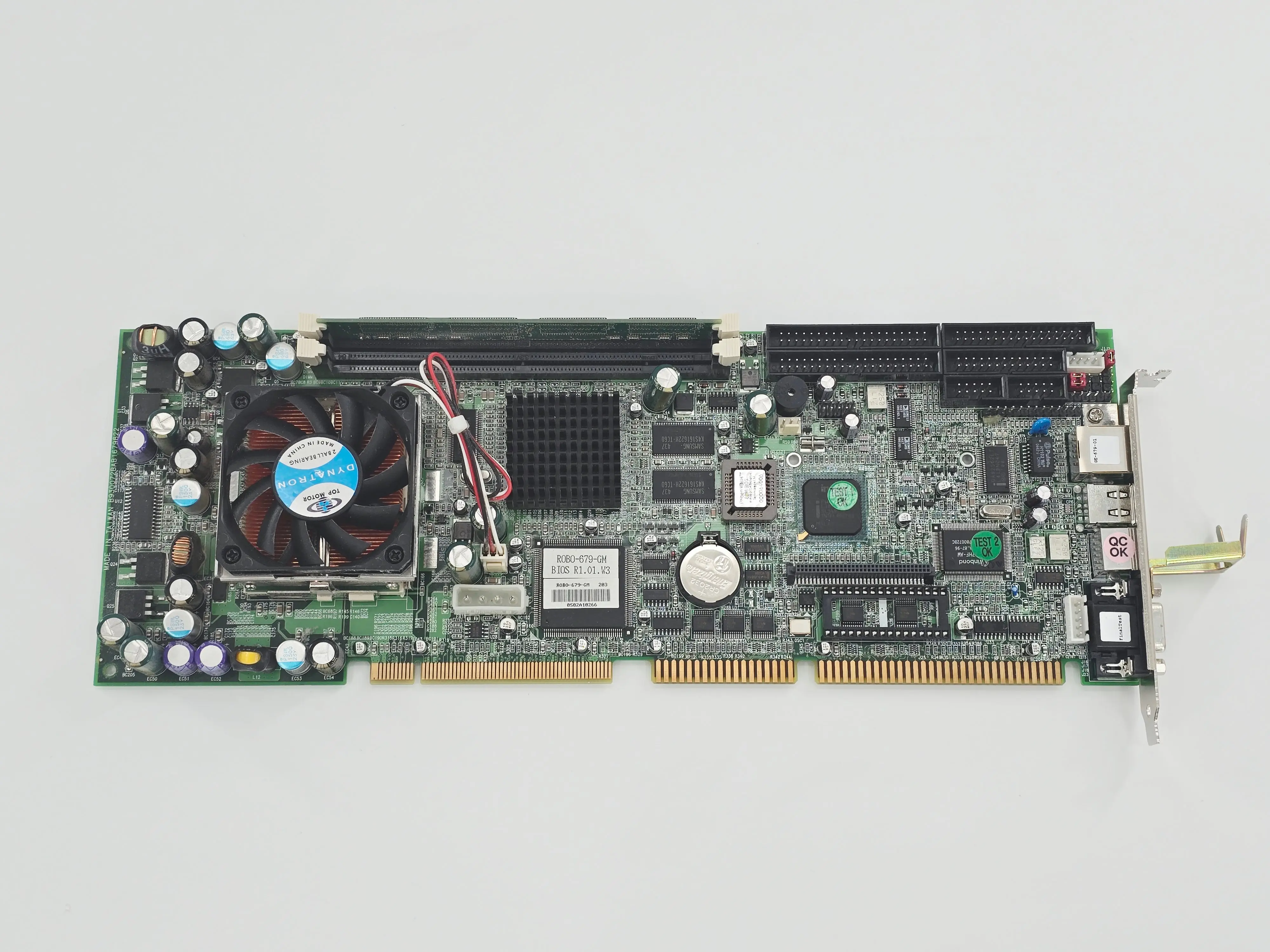GE OEC  ROBO-679-GM Mini CPU Board Portwell Single Board Computer Used - Image 2