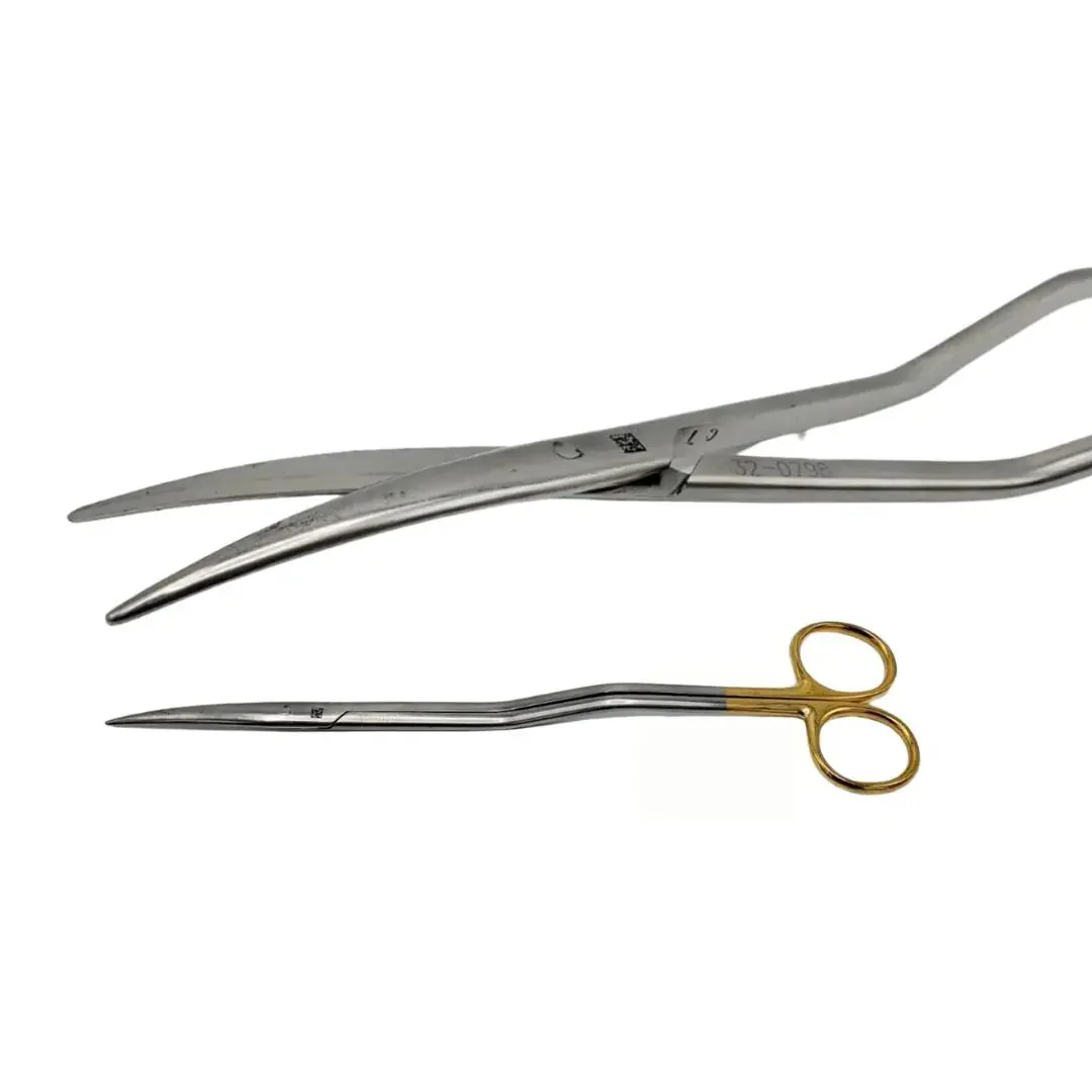 Genzyme 32-0798 Bayonet Surgical Scissors 9" Used