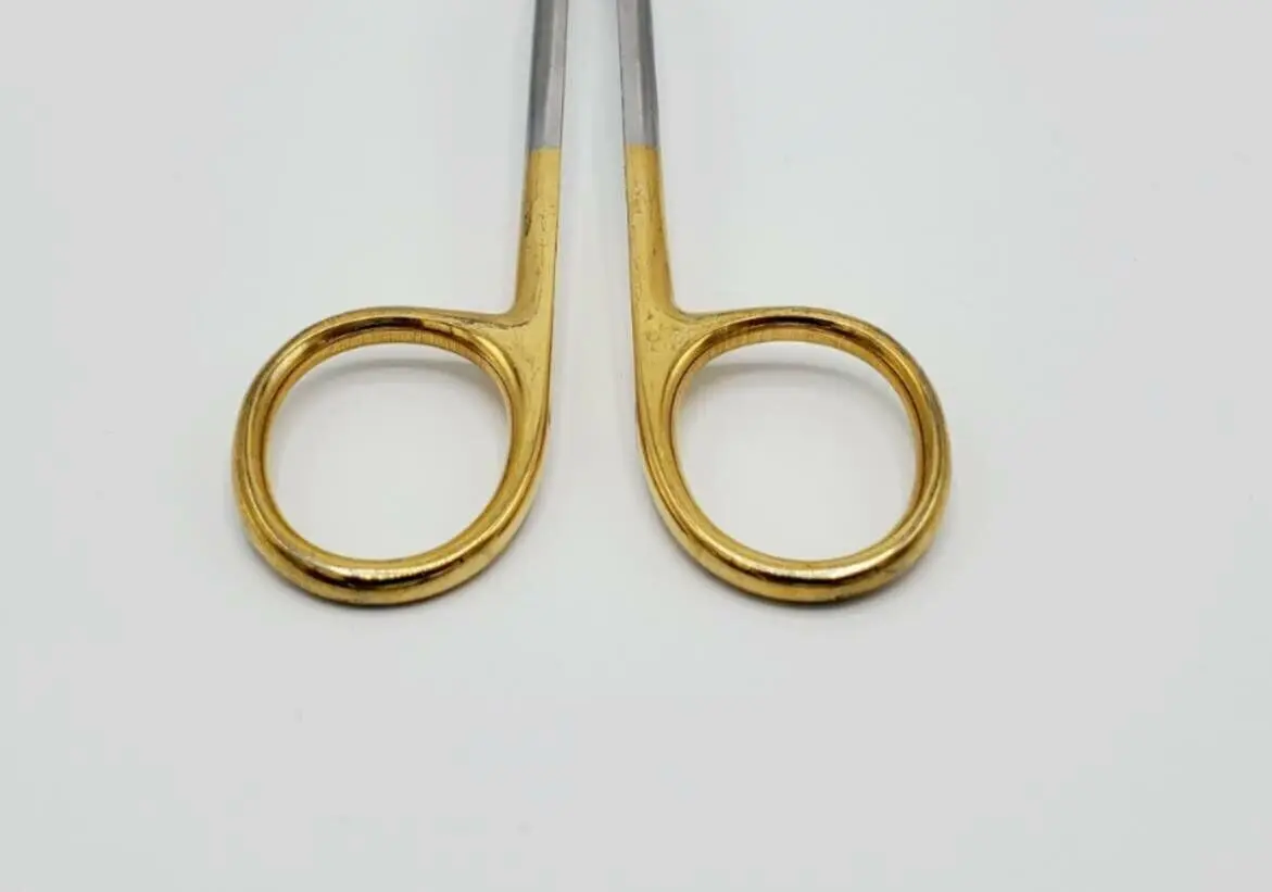 Genzyme 32-0798 Bayonet Surgical Scissors 9" Used - Image 4