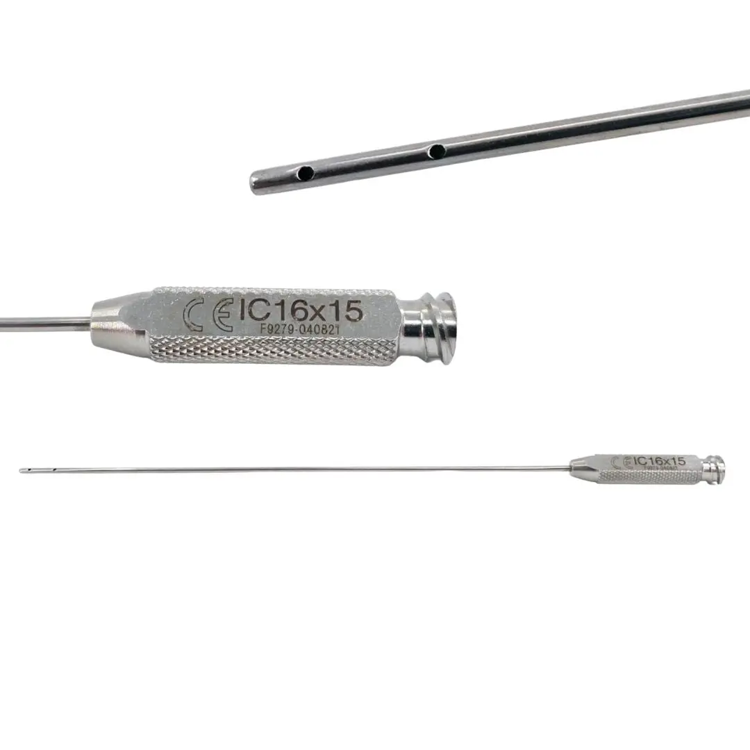 HK Surgical IC16X15 16G Infiltration Microcannula w/ Luer Lock 7-5/8"