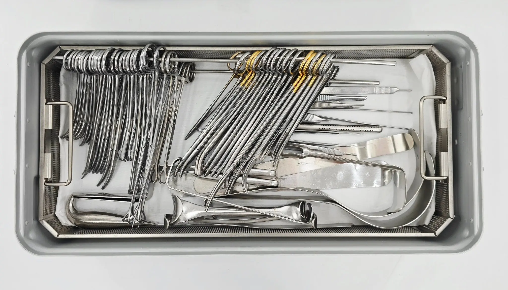 Hysterectomy 68-Piece Instrument Set w/ Sterilization Container Gynecology - Image 3