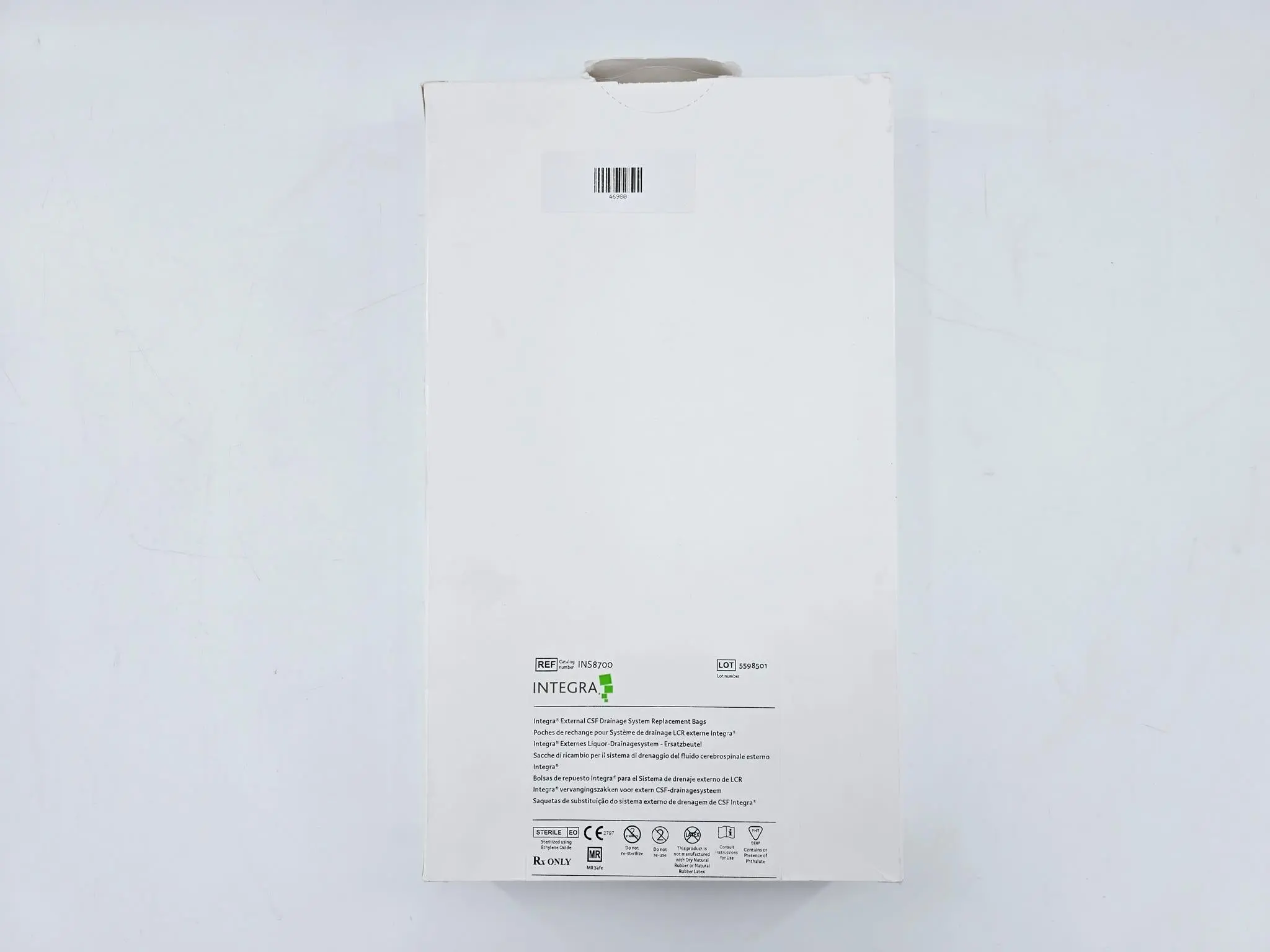 Integra Miltex INS8700 External CSF Drainage System Replacement Bags Box Of 5 - Image 3