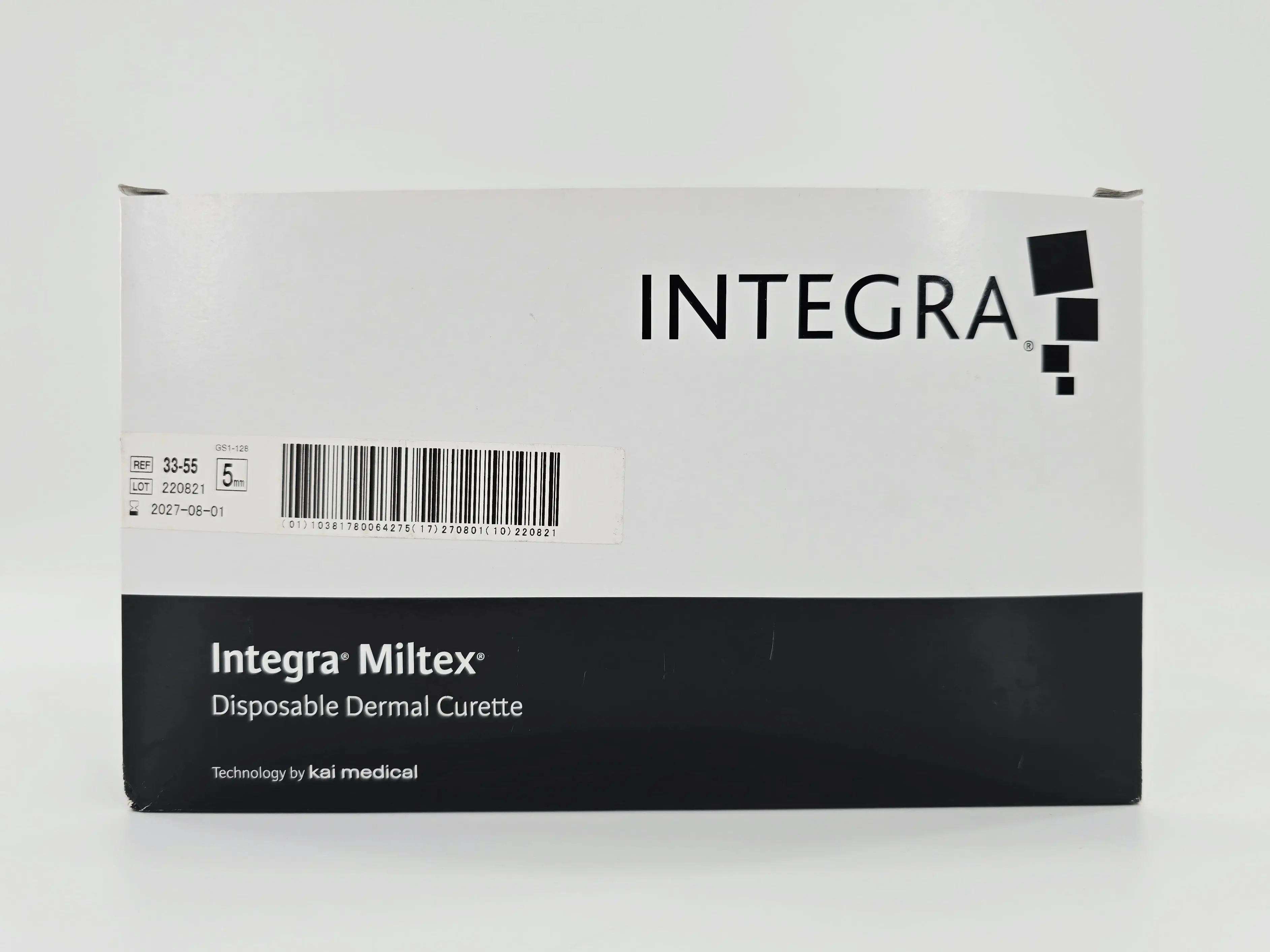 Integra Miltex 33-55 Disposable Dermal Curette 5mm BX/50 - Image 3