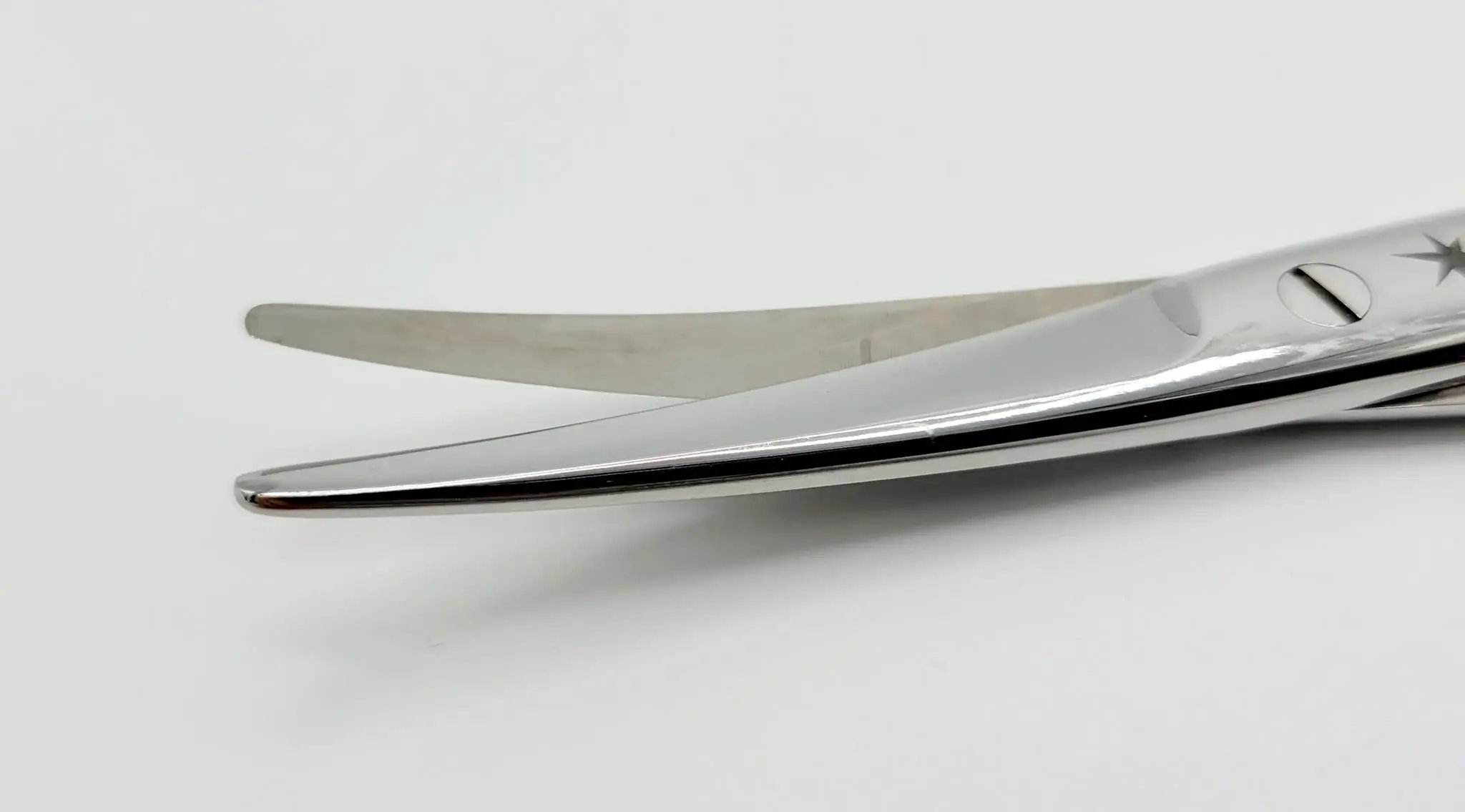 Jarit 102-112 Mayo Scissor Supercut Curved 58mm Tip 6-3/4" - Image 3