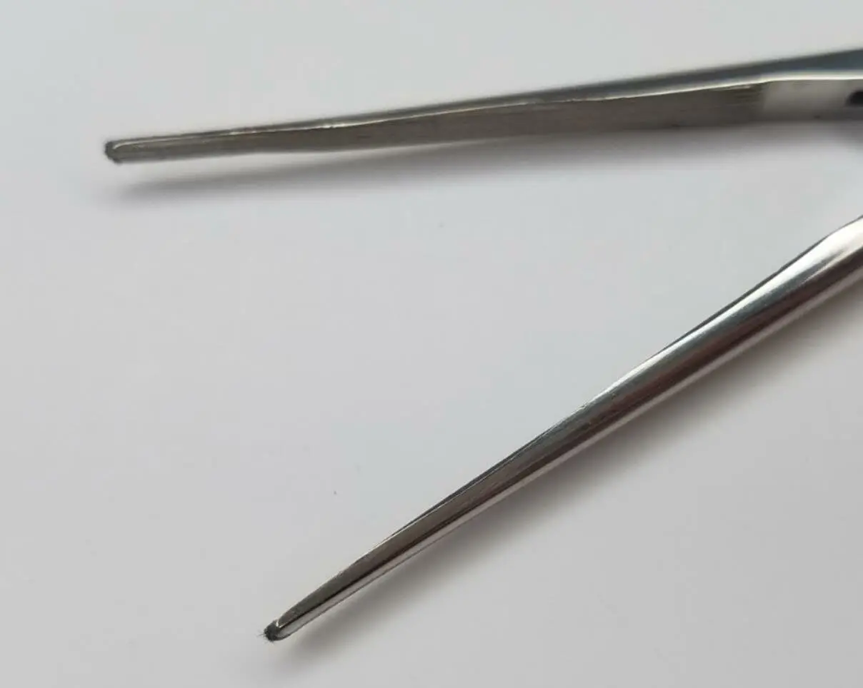 Jarit 105-300 40mm Bainbridge Straight Forceps 6" - Image 2