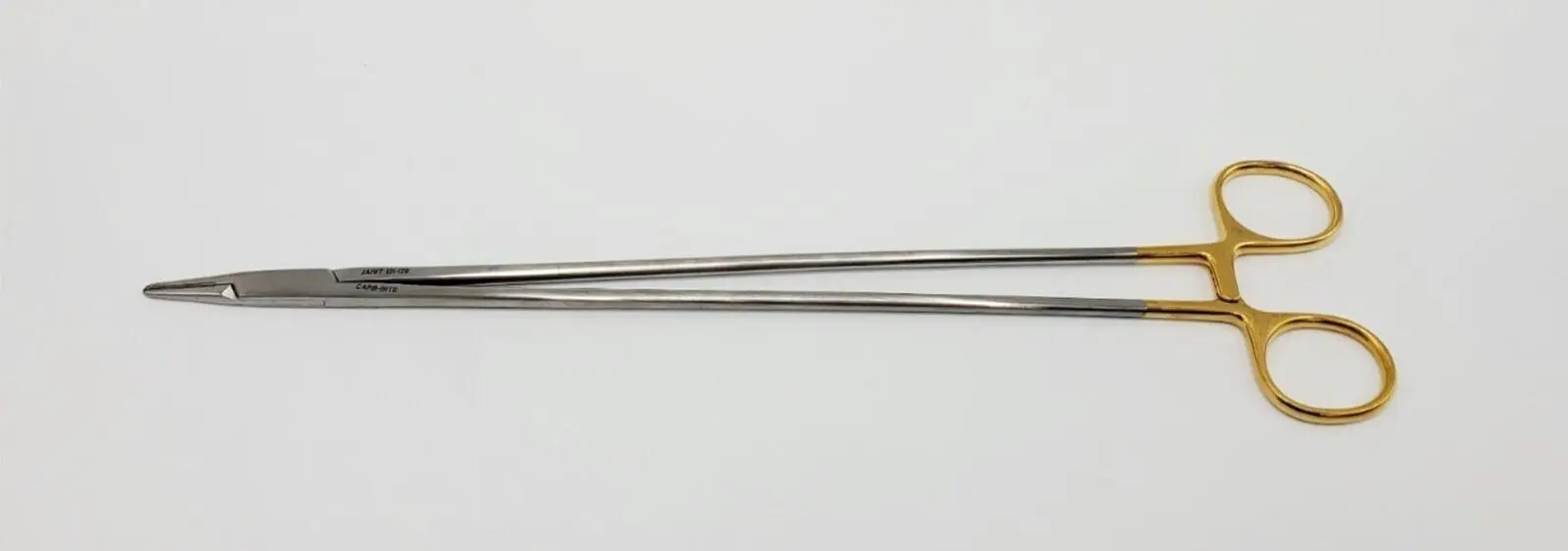 Jarit 121-129 Crile Wood Holder Carb Bite Serrated Jaws 12-1/2" - Image 3