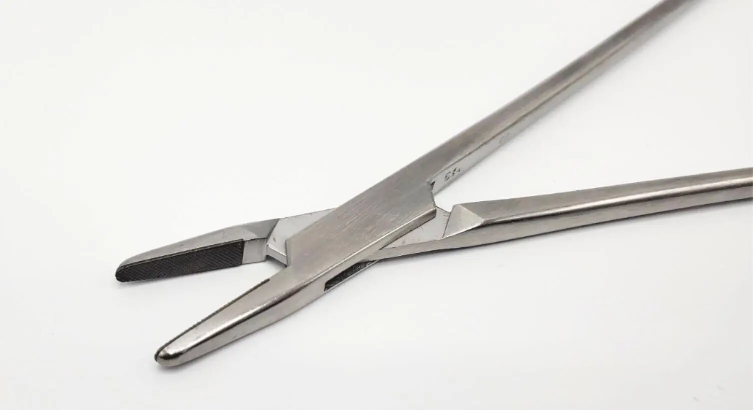 Jarit 121-142 Mayo-Hegar Holder Grooved Jaws Straight 20mm 10-1/2" - Image 2