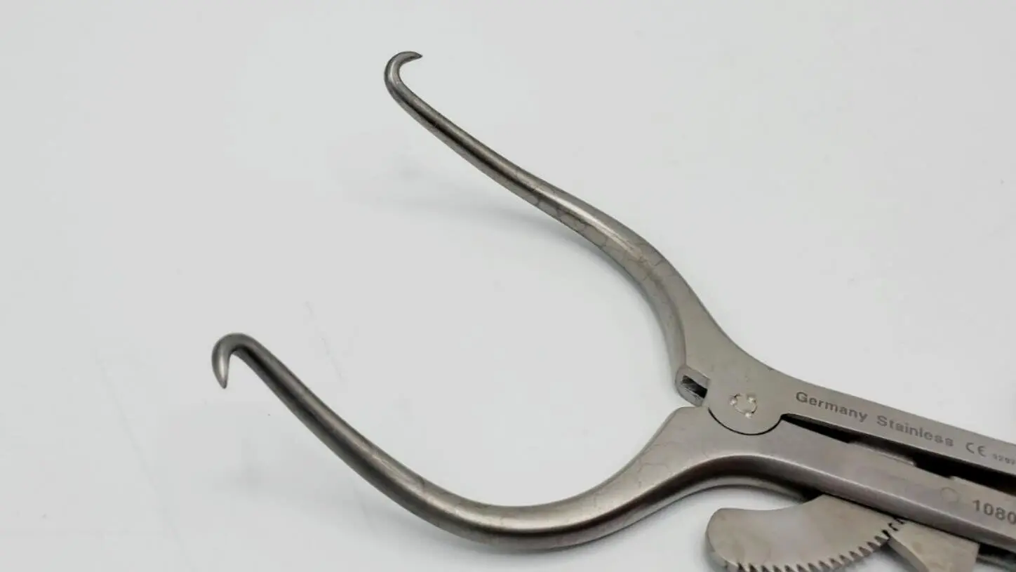 Jarit 204-124 Gelpi Perineal Retractor 8.5mm Curved Tip 55mm 5" - Image 3