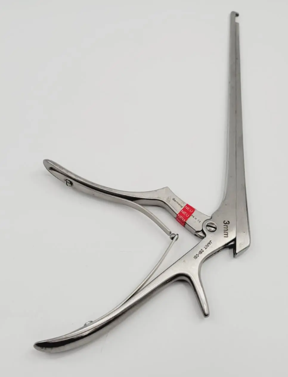 Jarit 281-051 Kerrison Micro Rongeur 10mm 90° Up Bite 7-7/8" - Image 3