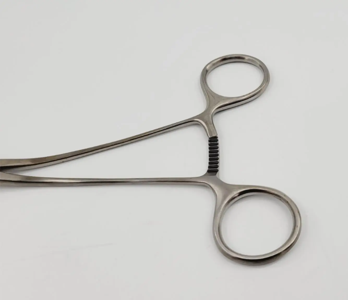 Jarit 320-236 Glover Ductus Clamp Angled Shanks Straight Jaws 7-7/8" - Image 3