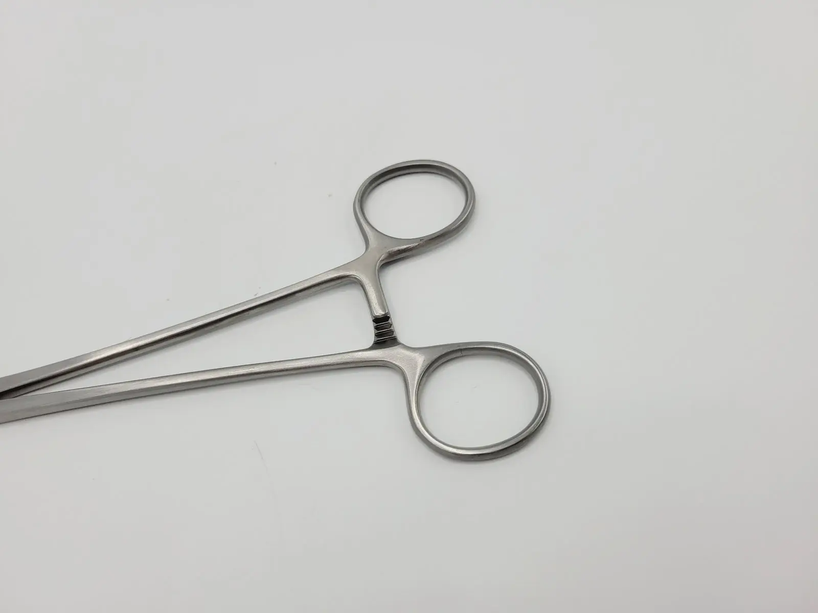 Jarit 320-240 Cardio-Grip Glover Coarctation Clamp, Straight, 10-1/8" Used - Image 3