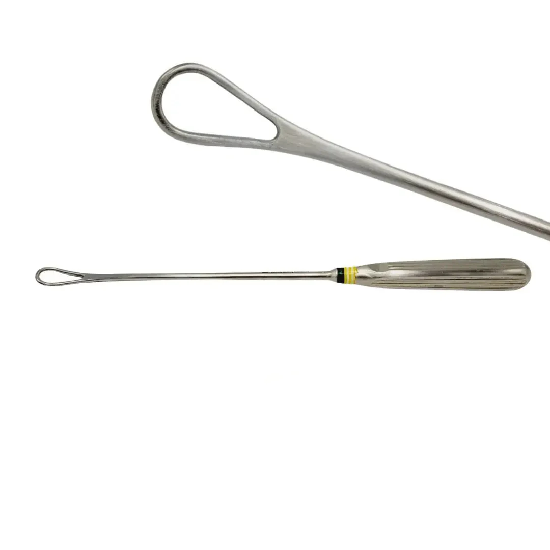 Jarit 500-316 Thomas Uterine Curette Malleable Size 6 Blunt 11-3/8" USED