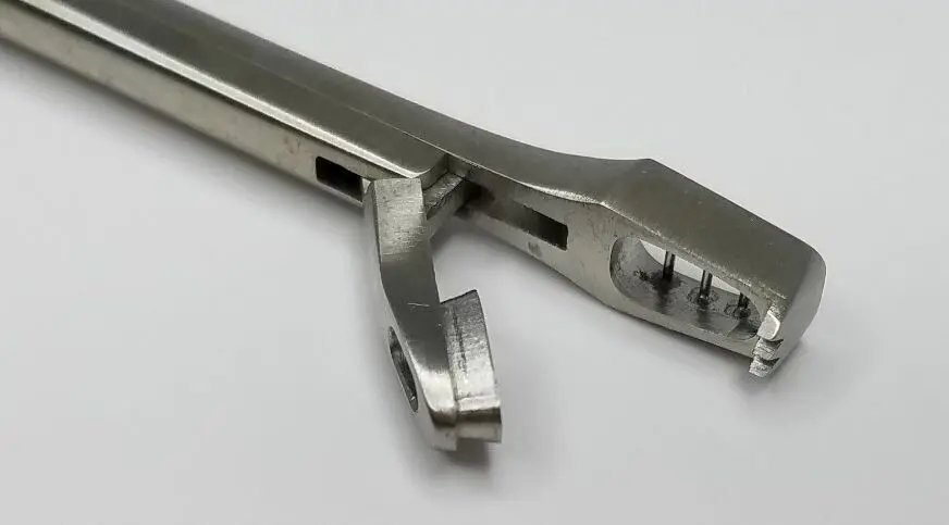 Jarit 505-115 Wittner 4mm x 8mm Bite Biopsy Forceps OBGYN 9" - Image 3