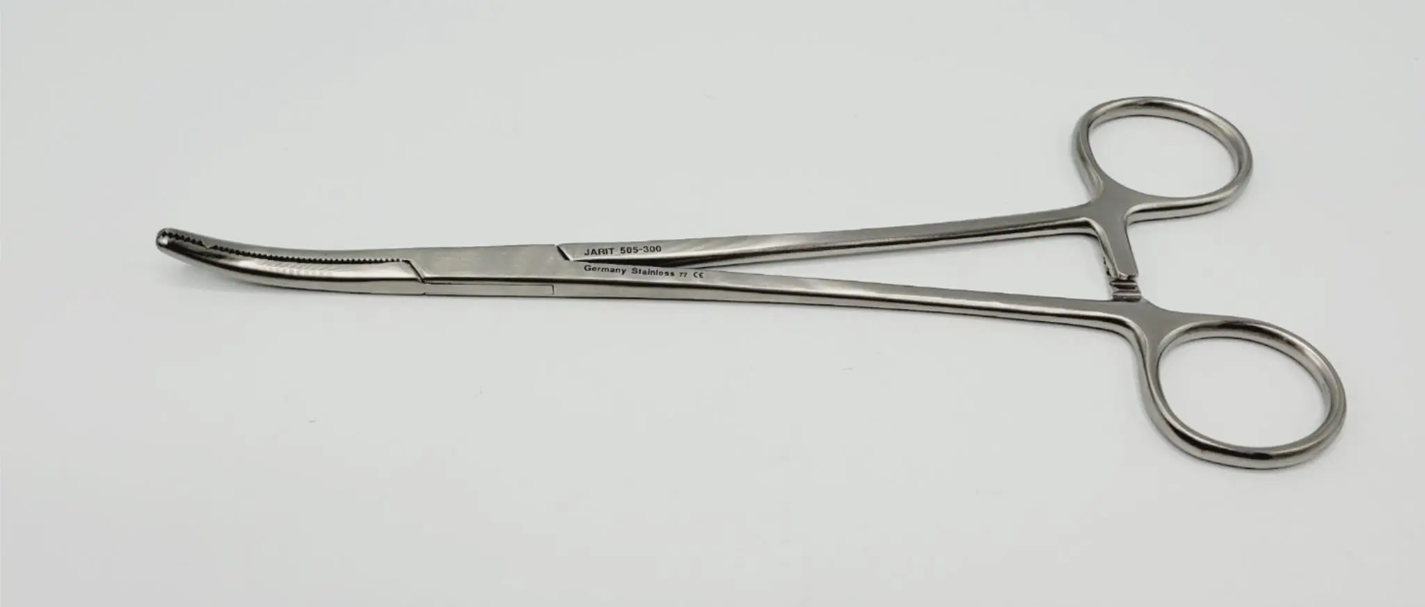 Jarit 505-300 Heany Hysterectomy Forceps Single Tooth Light 8-1/4" - Image 4