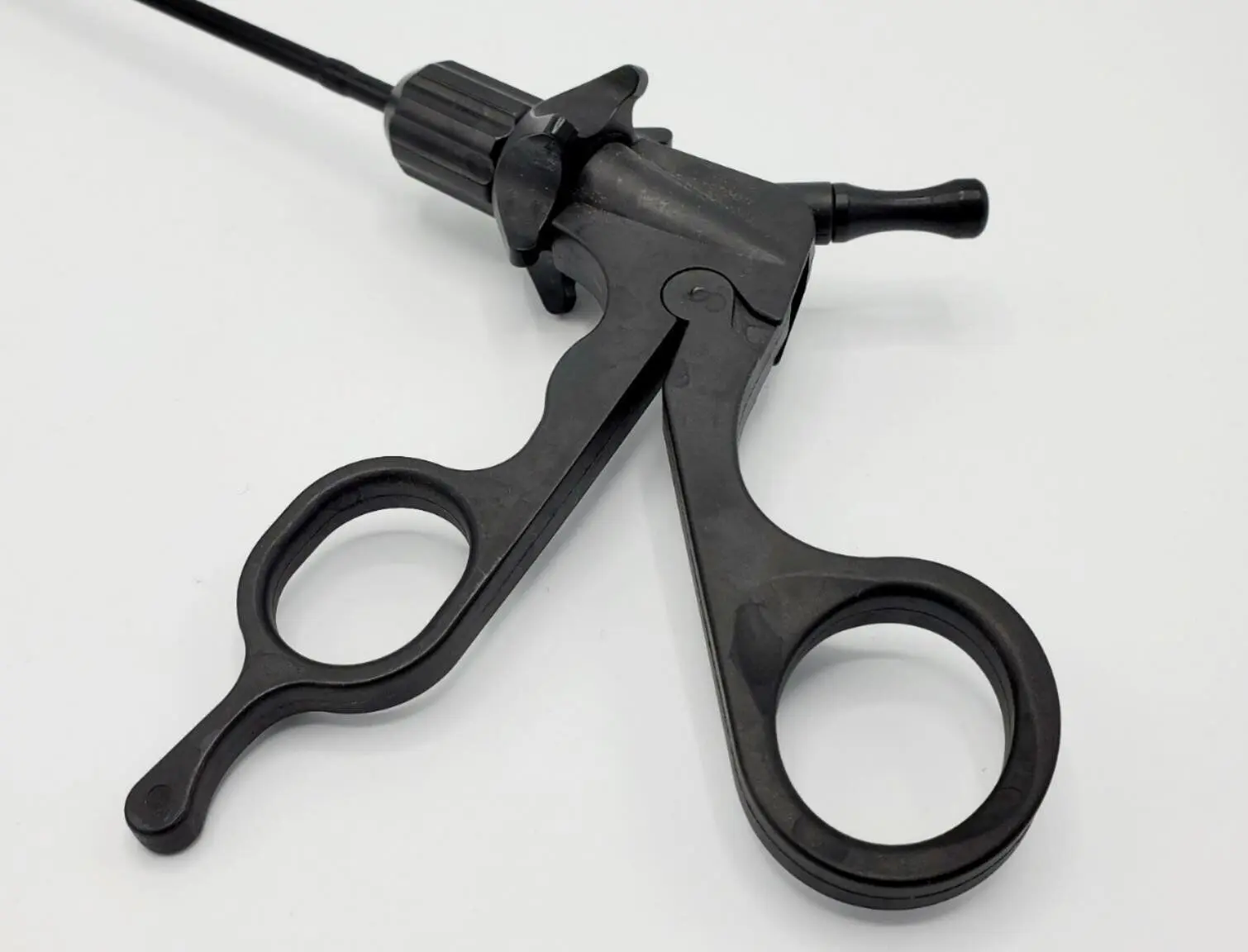 Integra Jarit 600-202 Super Cut Endo Scissors Curved 5mm Rotatable Monopolar 23-1/4" - Image 4
