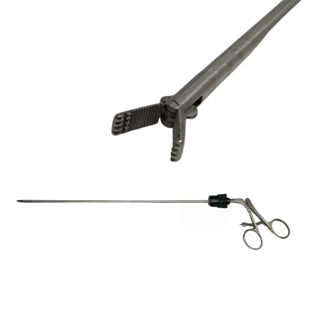 Jarit 625-113 Laparoscopic 5mm Roto-Lok Atrau Allis Grasping Forceps 17-5/8"
