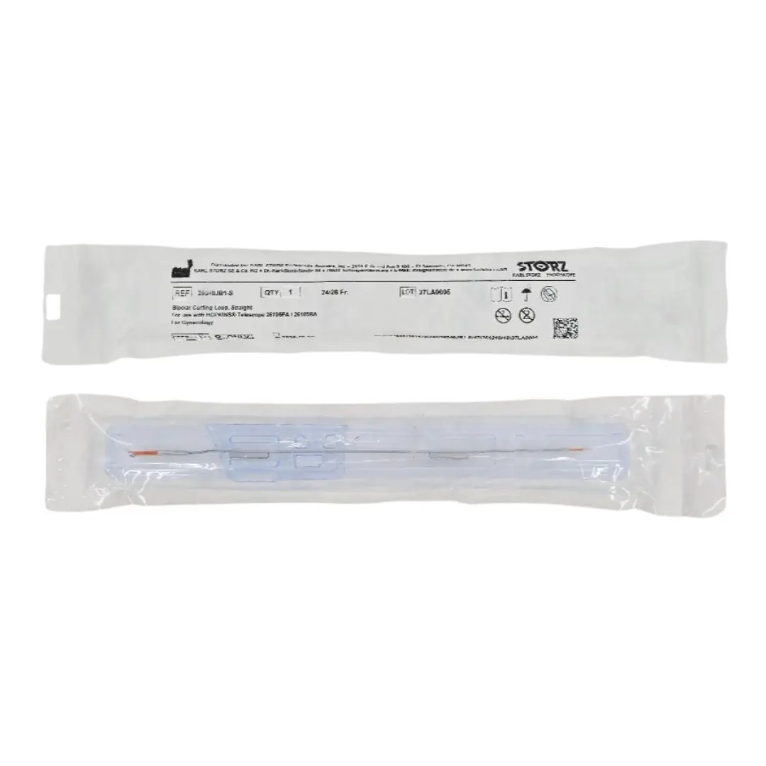 Karl Storz 26040JB1-S Bipolar Cutting Loop Straight 24/26 Fr.