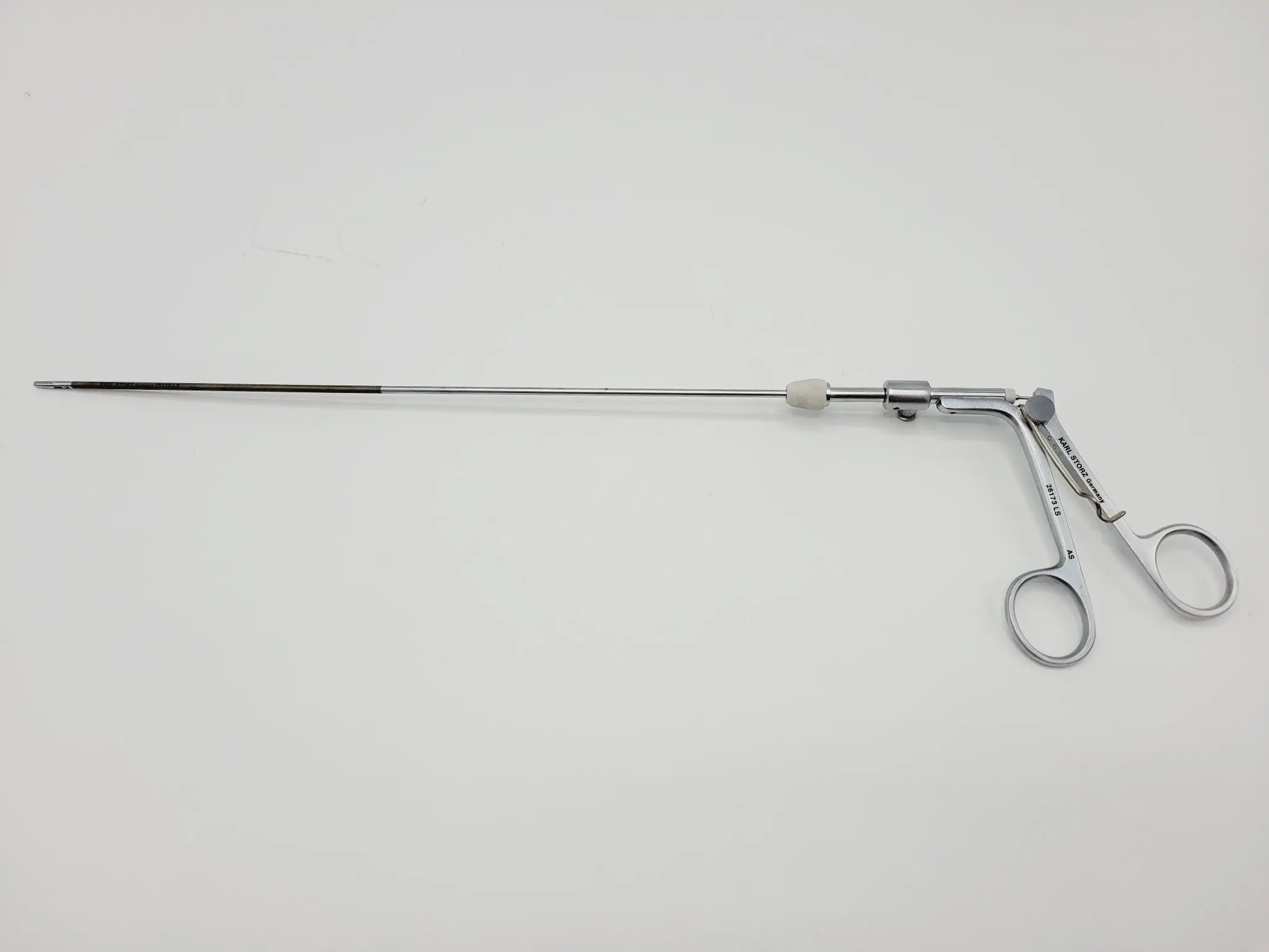 Karl Storz 26173 LS Laparoscopic Needle Holder, Serrated 16" - Image 2