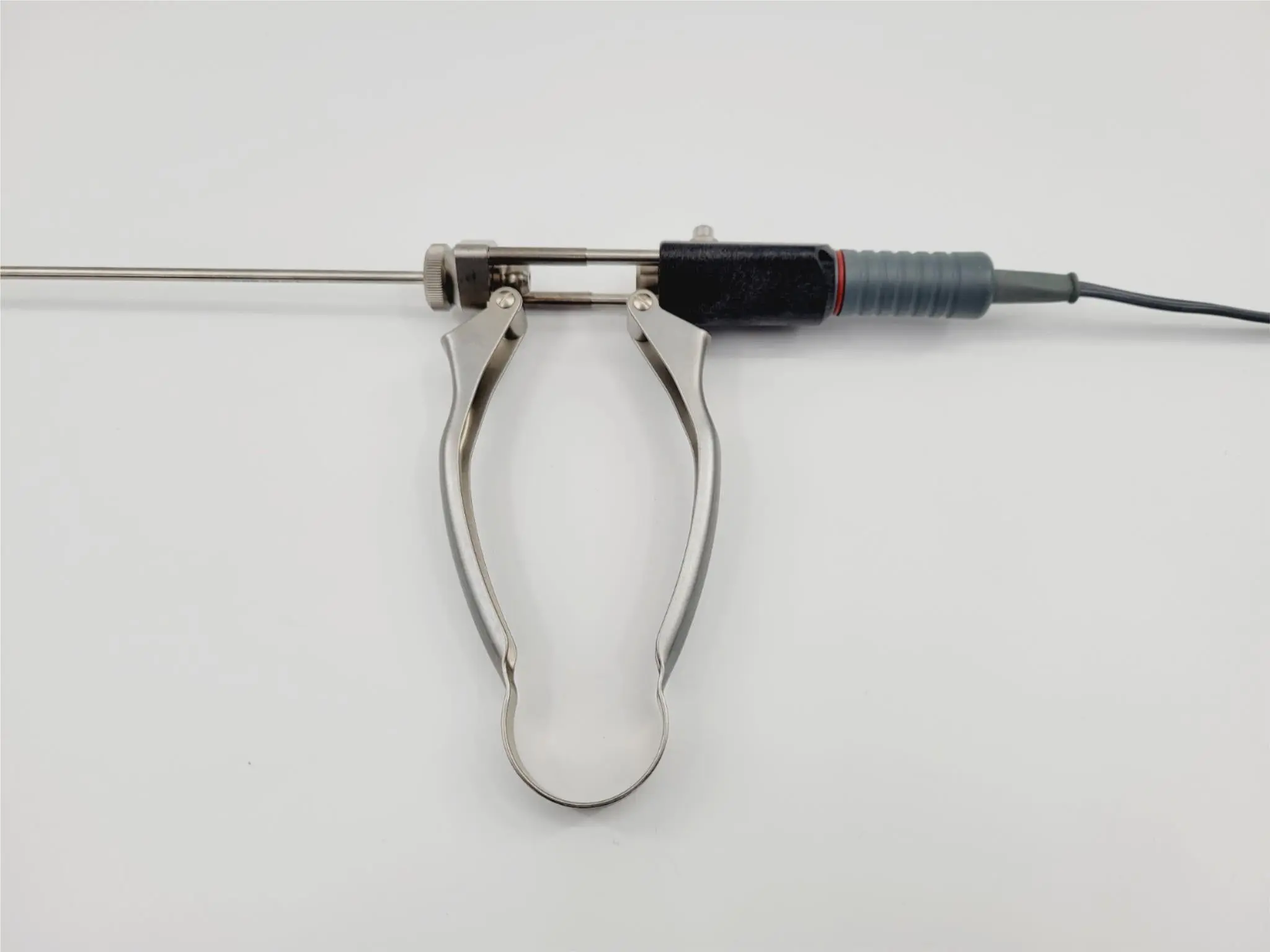Karl Storz 26184 HR Bipolar Spring Handle w/ Outer Sheath 30cm Laparoscopy - Image 3