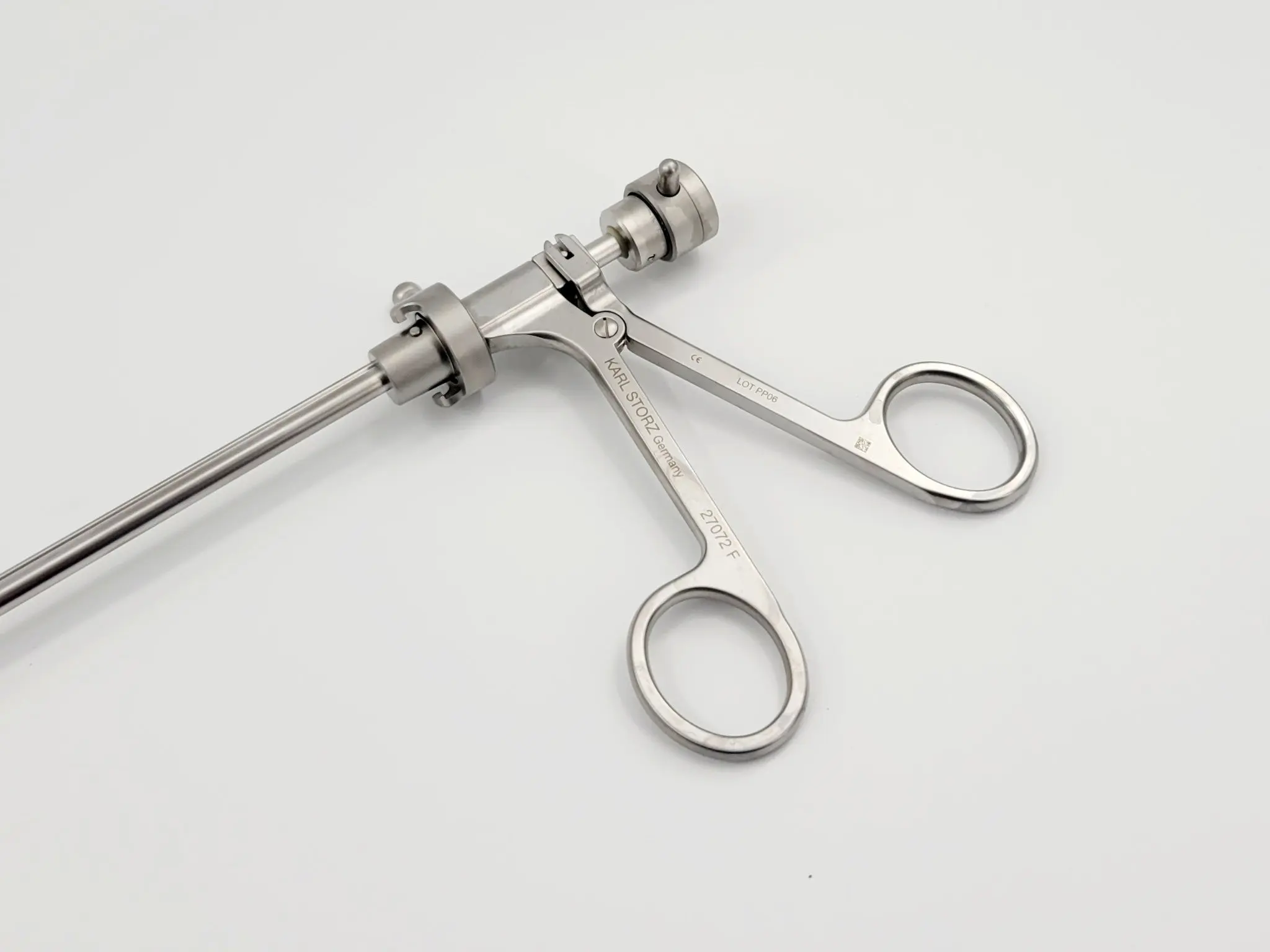 Karl Storz 27072 F Optical Grasping Forceps w/ Double Action Jaws - Image 3