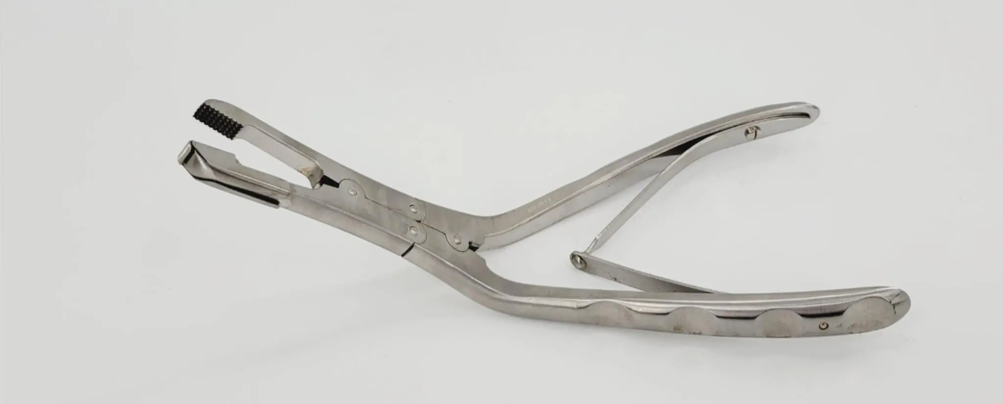 Karl Storz N5346 Wright Rubin Septum Morselizer Forceps Angled w/ Guard 7-1/4" - Image 3