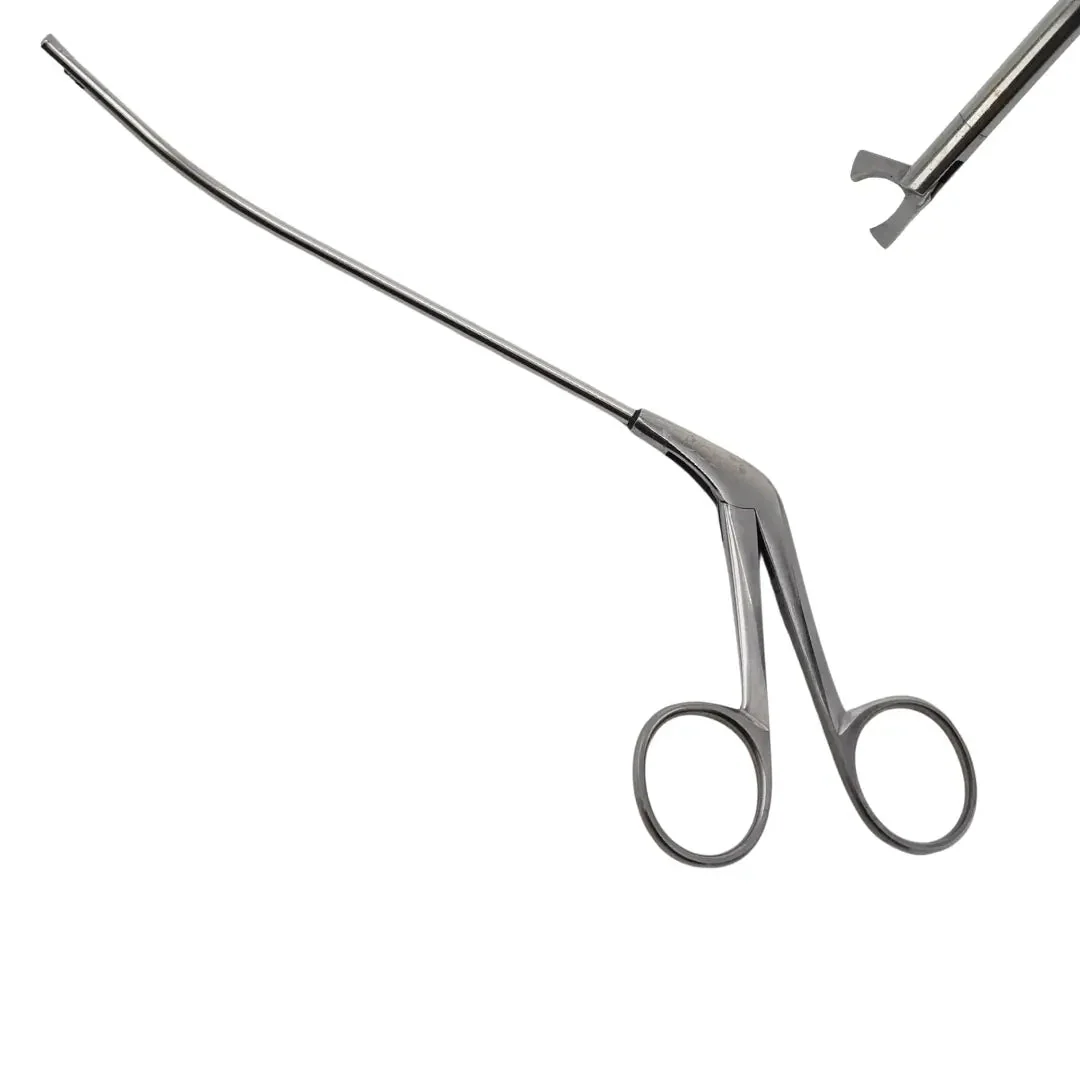 Laryngeal Cup Forceps Upbiting Alligator 8.75in