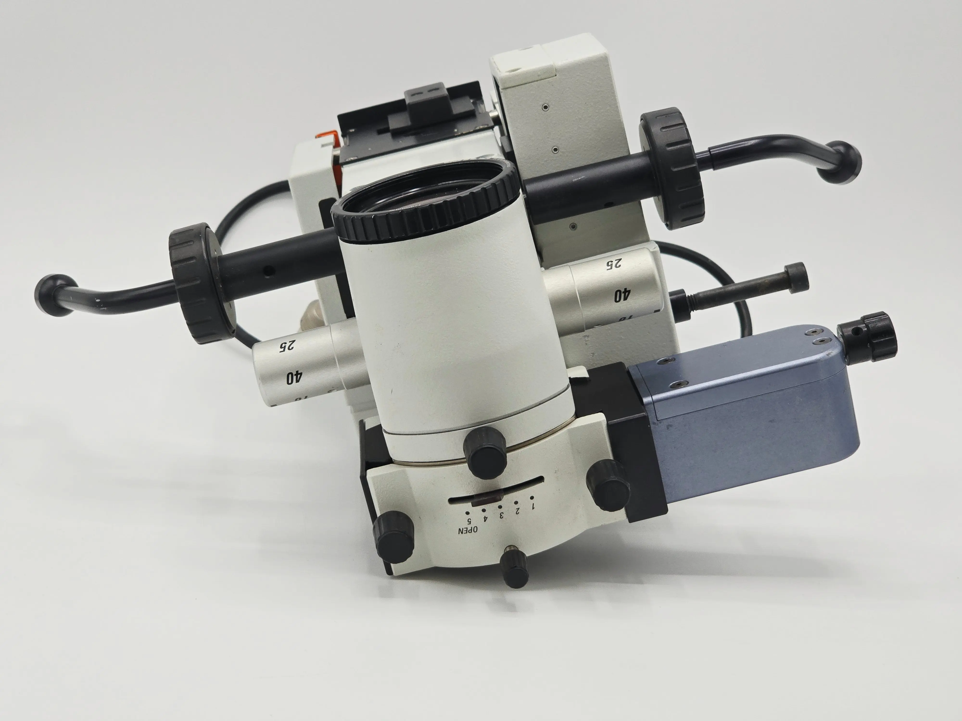 Leica Wild Surgical Microscope Body VIS 50% Beam Splitter 300mm Lens - Image 5
