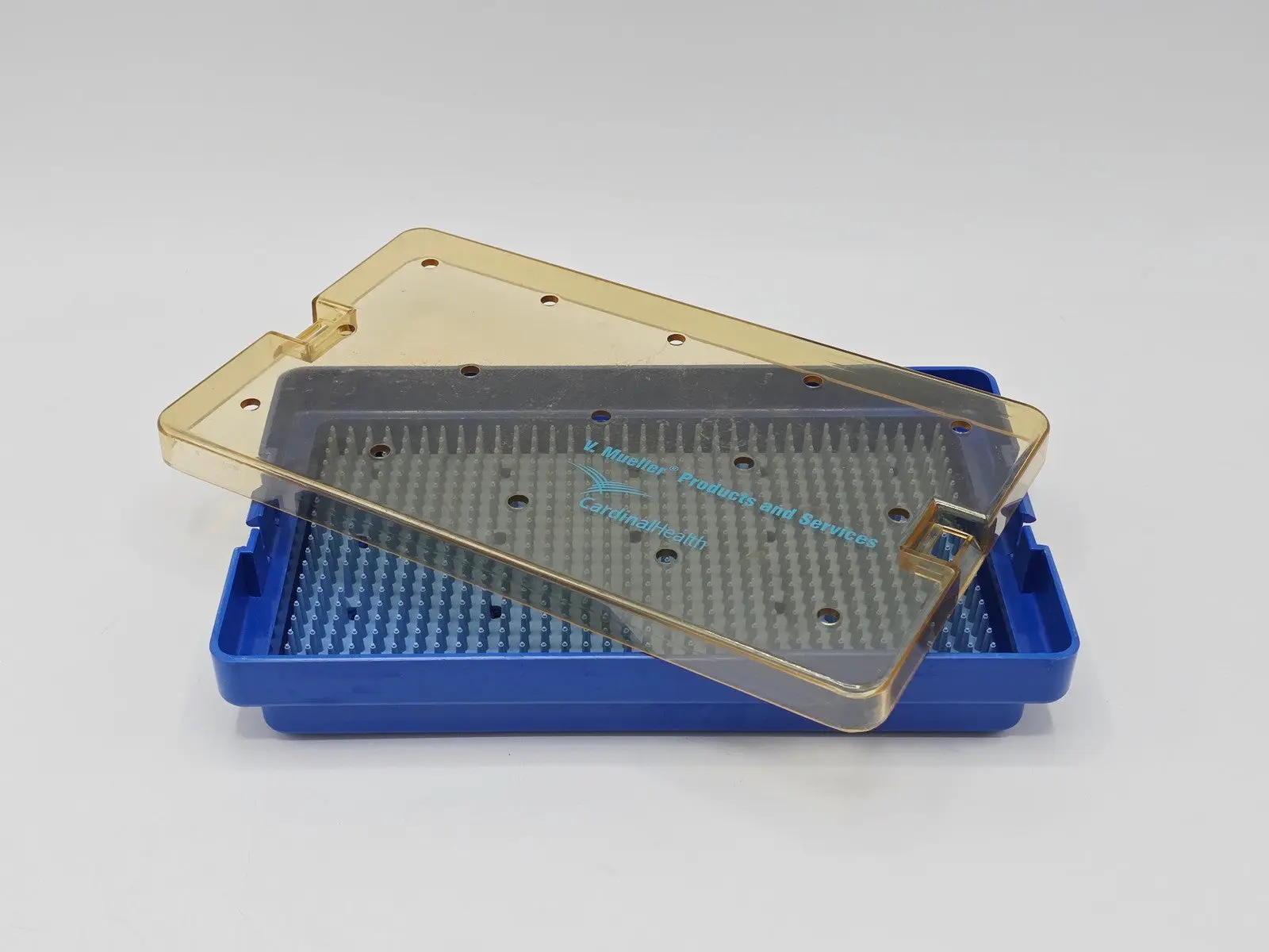 ConMed Linvatec Circular Rasp and Cortical Punch Instrument Set with V. Mueller Case – Used - Image 5