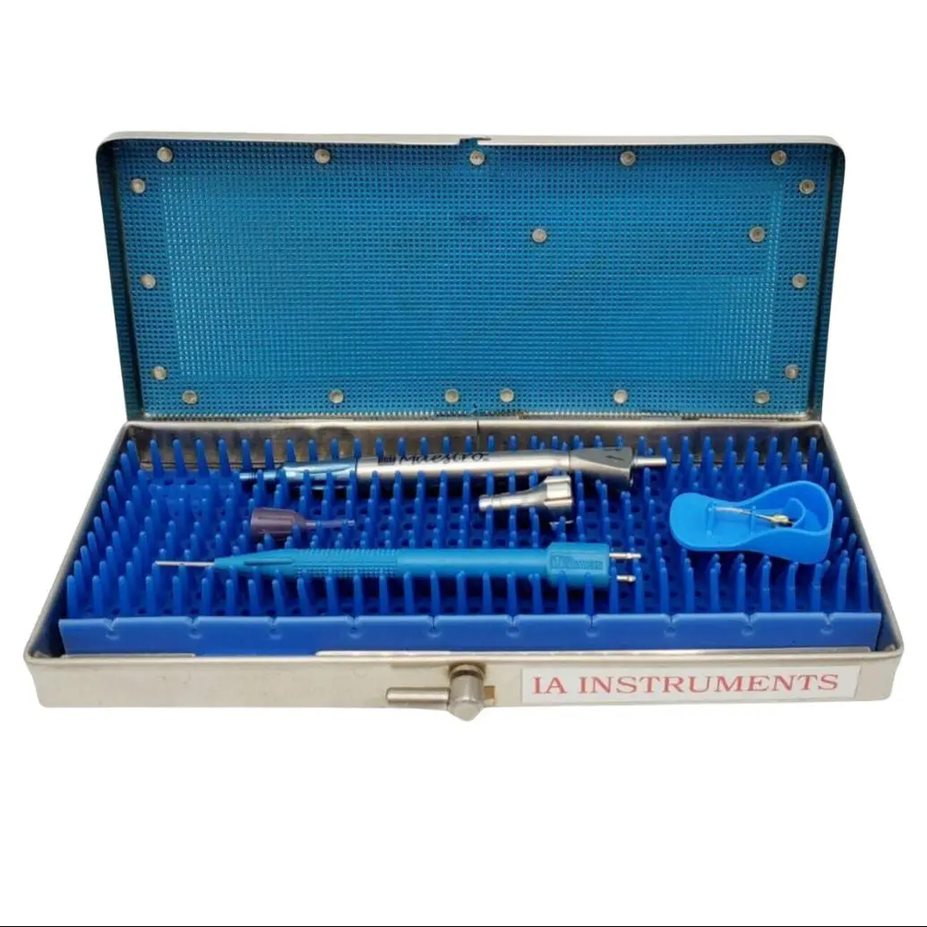 Maestro Barrett 0.3mm Curved Capsule Polish IA Tip Blue Set with Case
