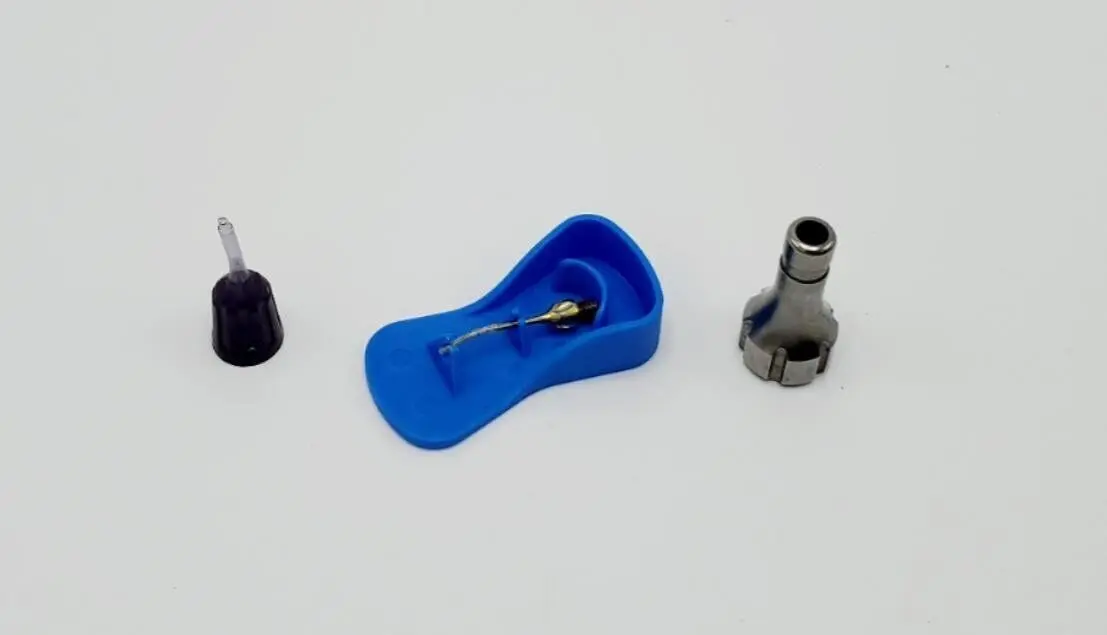 Maestro Barrett 0.3mm Curved Capsule Polish IA Tip Blue Set with Case - Image 5