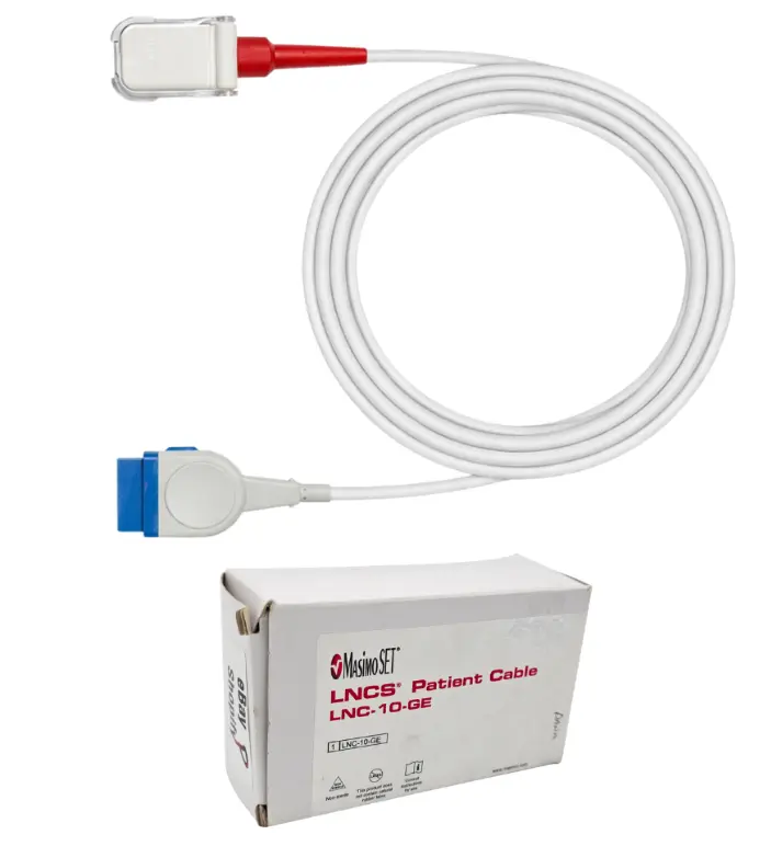 Masimo 2016 LNCS to GE Patient Cable LNC10GE 10ft SpO2 Adapter