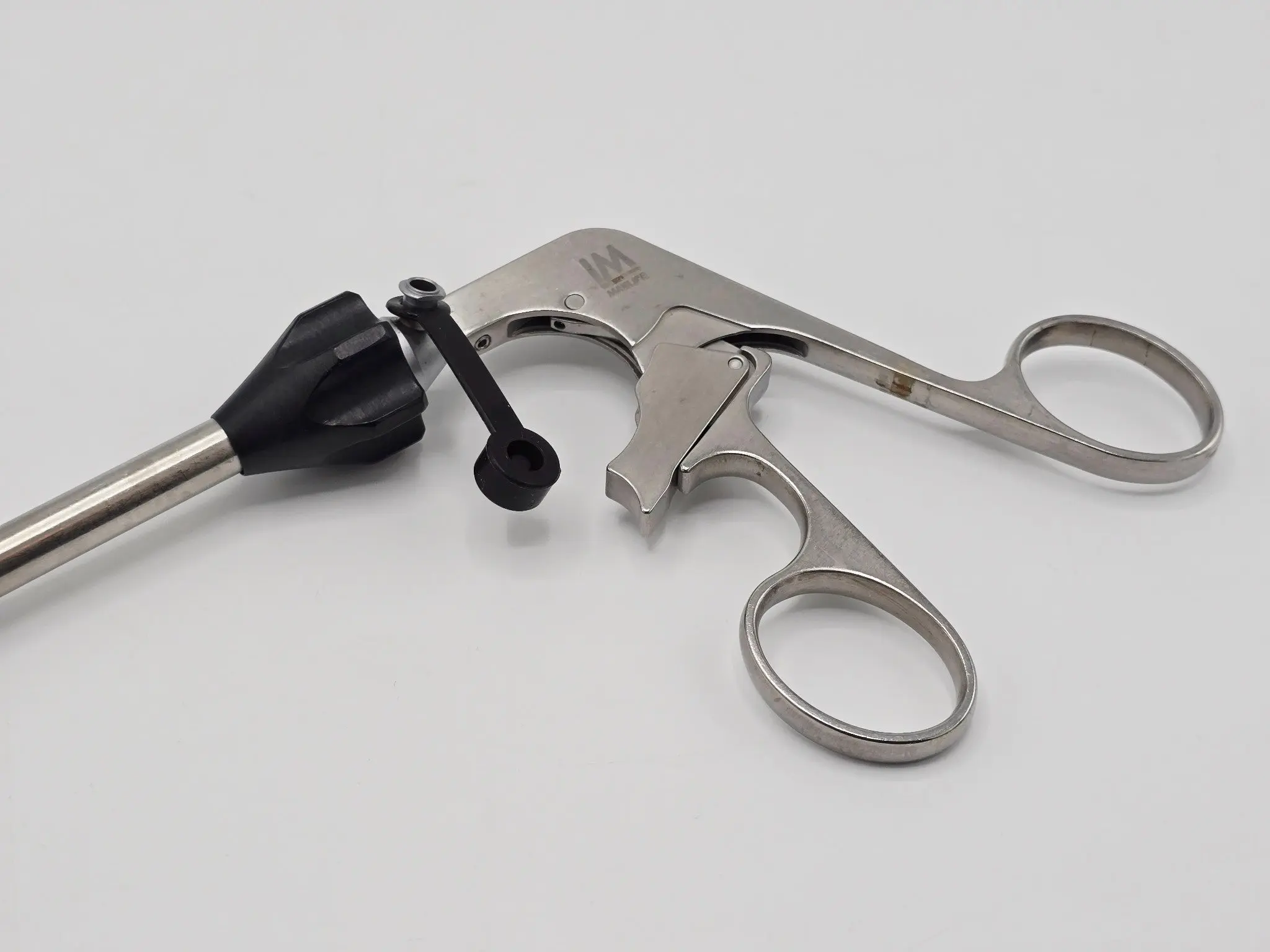 MaxLife LZGR17 Laparoscopic Grasper Forceps Rotating Ratchet Handle - Image 2